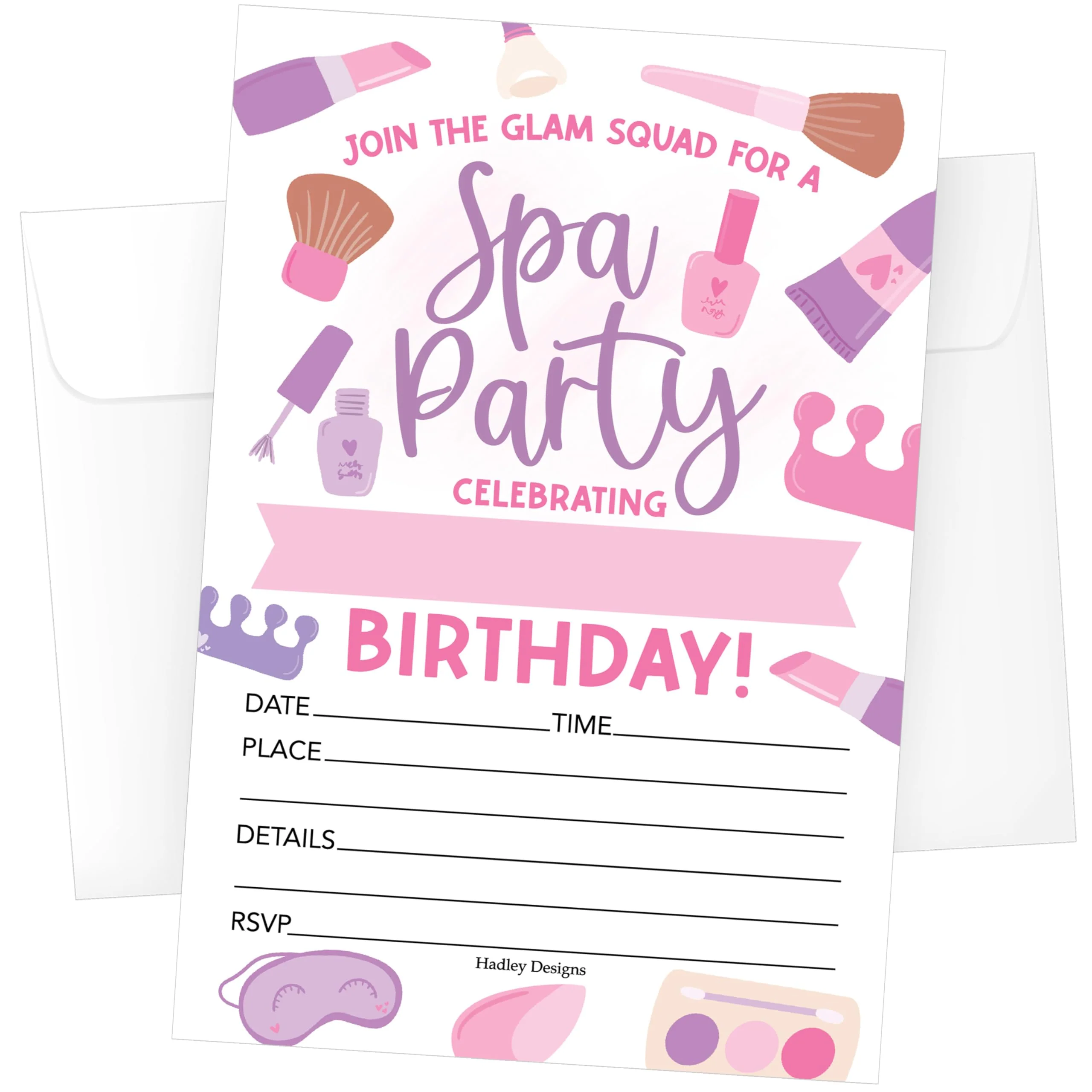 30 Kids Party Invitations – Fun Birthday Invitations with Envelopes – Complete Set for Boys & Girls