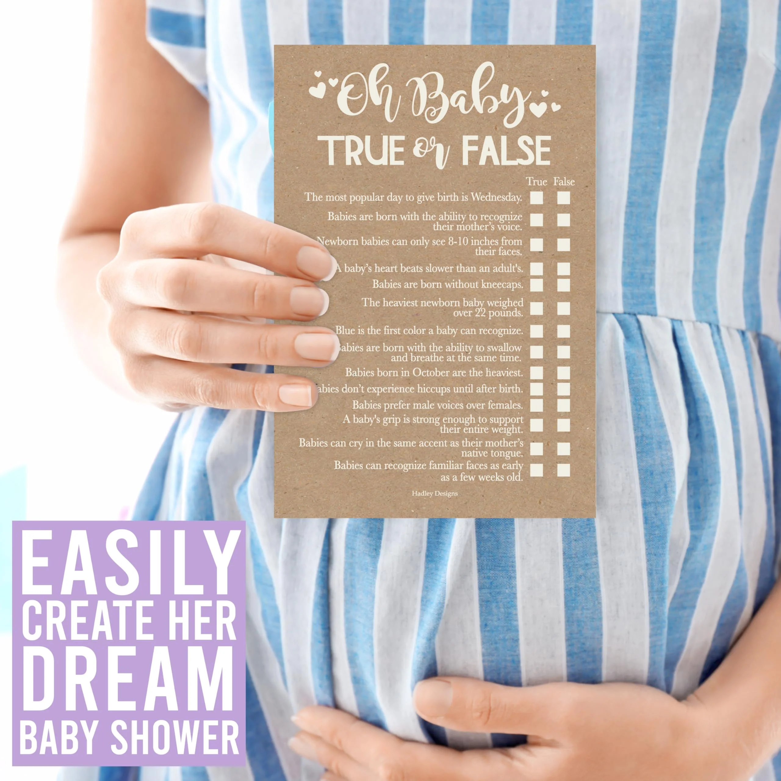 40 Baby Shower Games for Guests – Predictions & Advice Cards, Word Scramble, Who Knows Mommy Best – Different Themes for Boys & Girls - Image 8