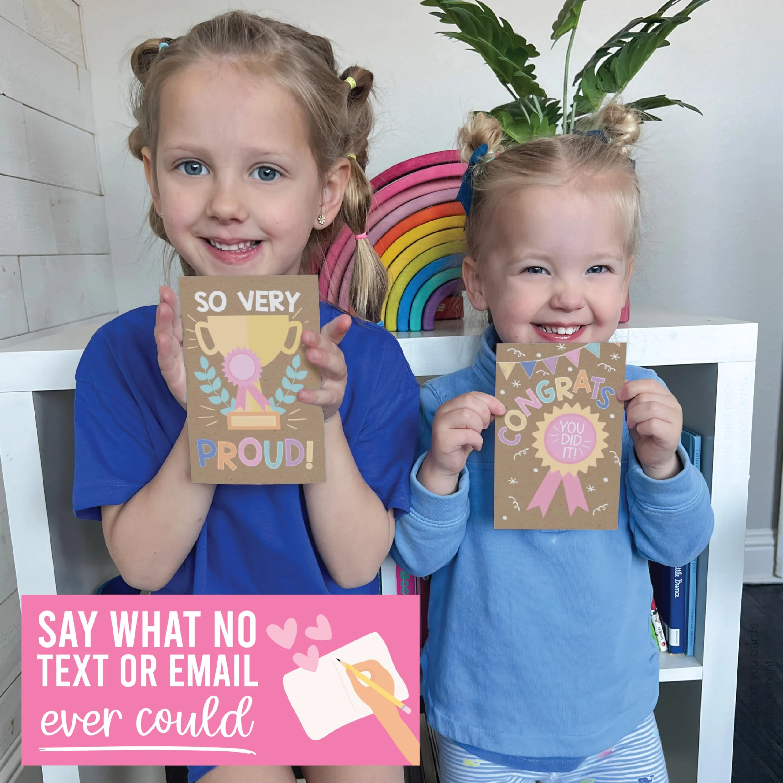 54 Graduation Cards with Envelopes – Congrats Cards for 2026 Grads – Blank Notecards for Kindergarten, Middle School & College - Image 4