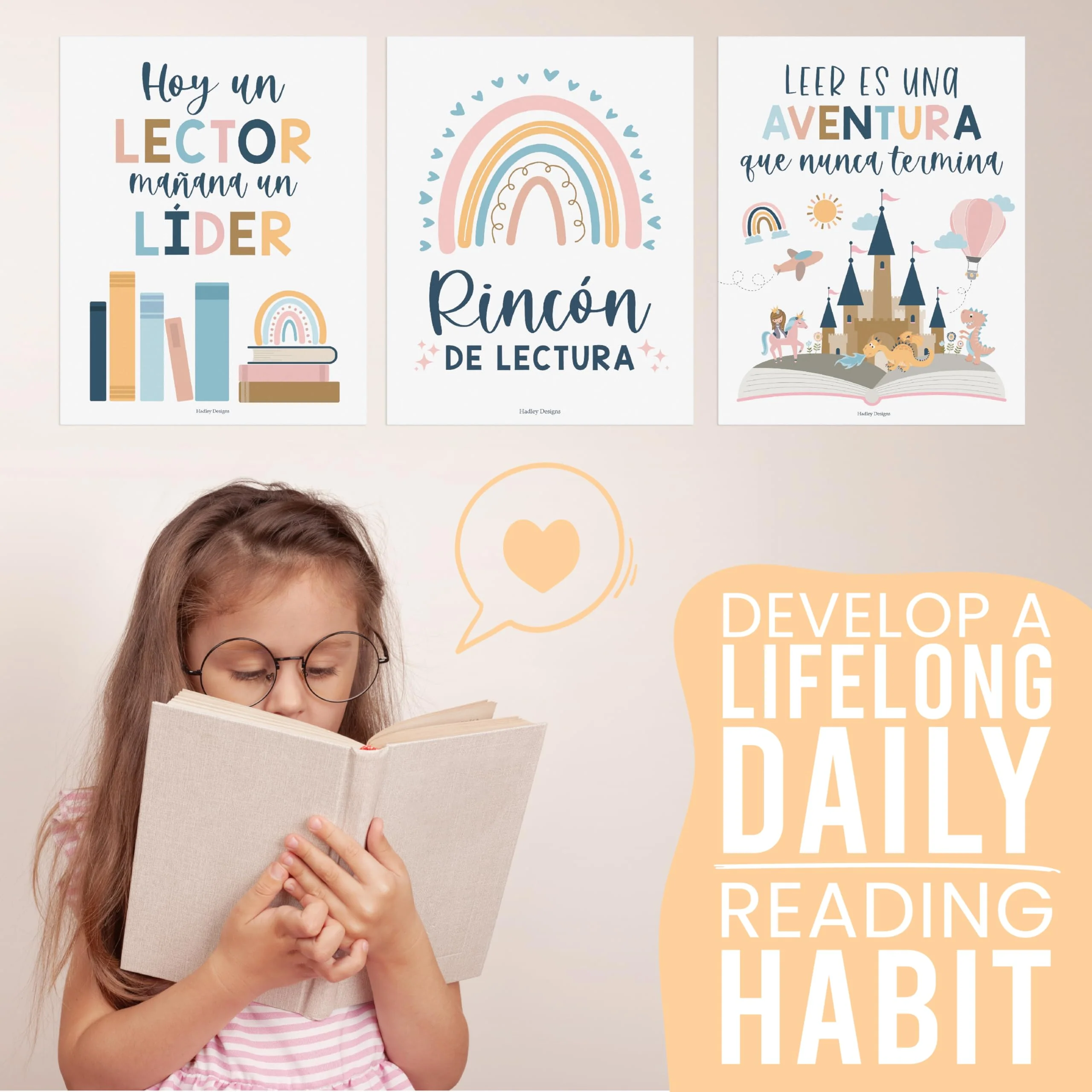 Spanish Reading Motivation, Boho Pack of 6 - Image 7