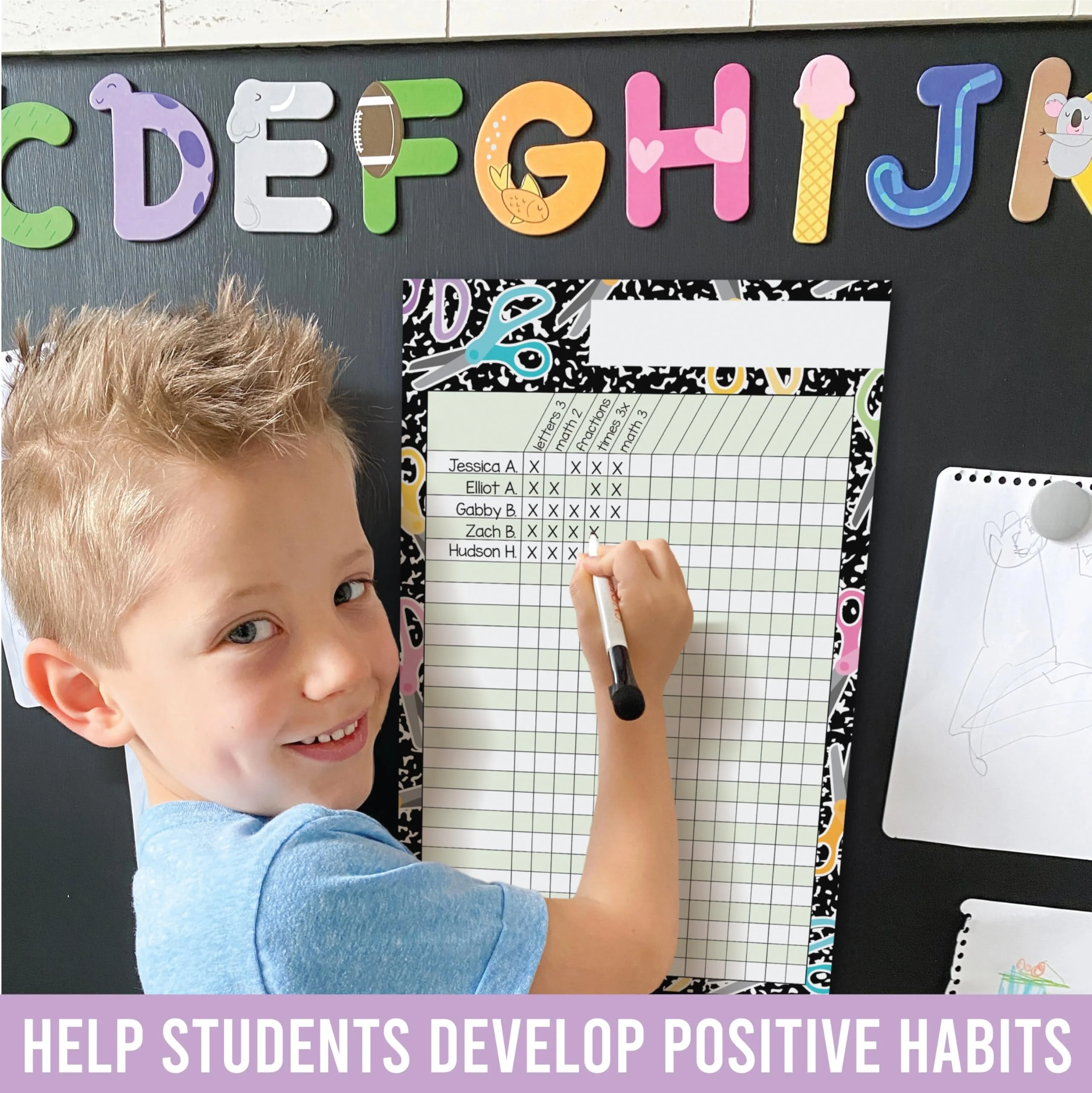 8 Homework Trackers for Students - Classroom Planners & Student Assignment Trackers - Image 5