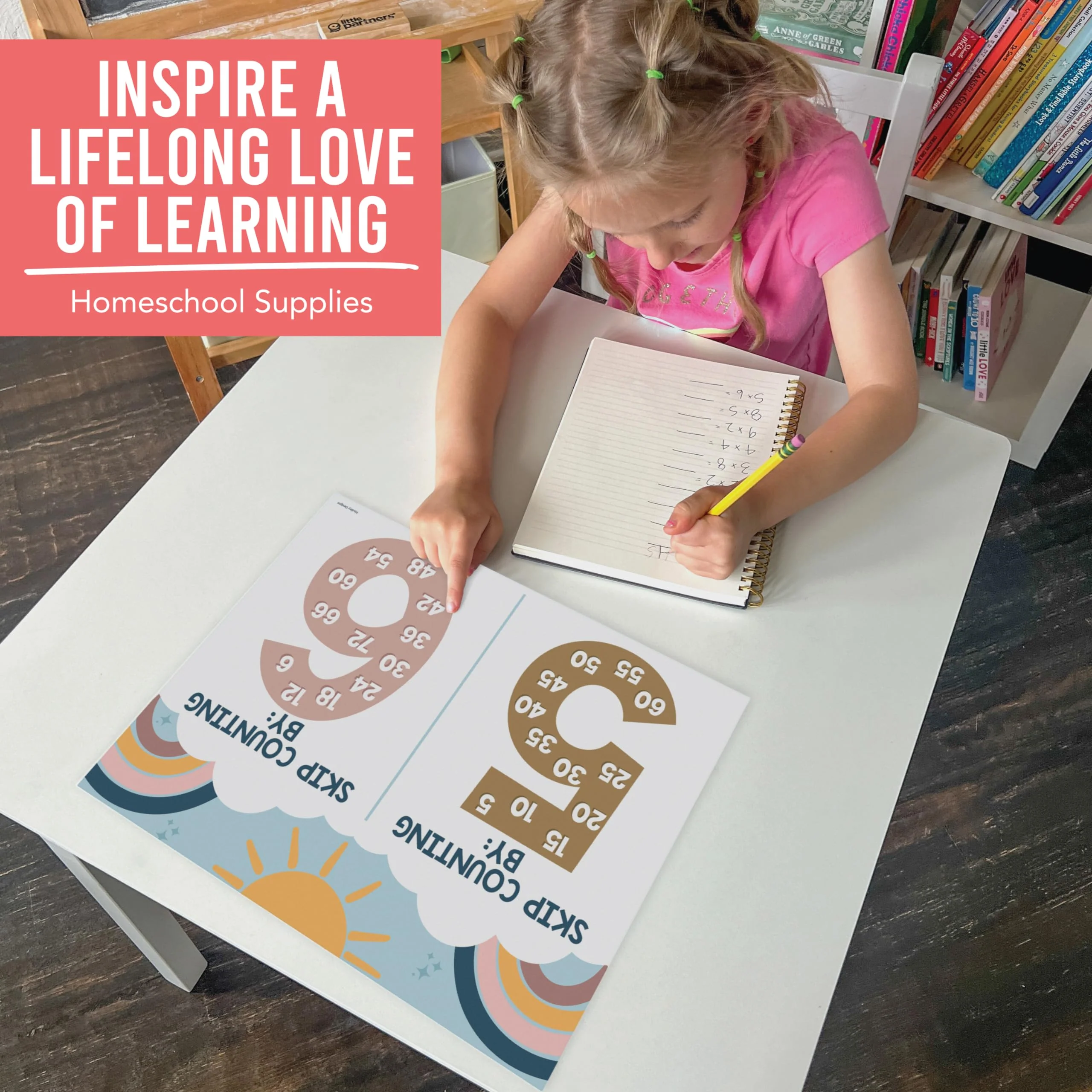 Multiplication & Division Kit: Boho 9 Poster Pack - Image 7