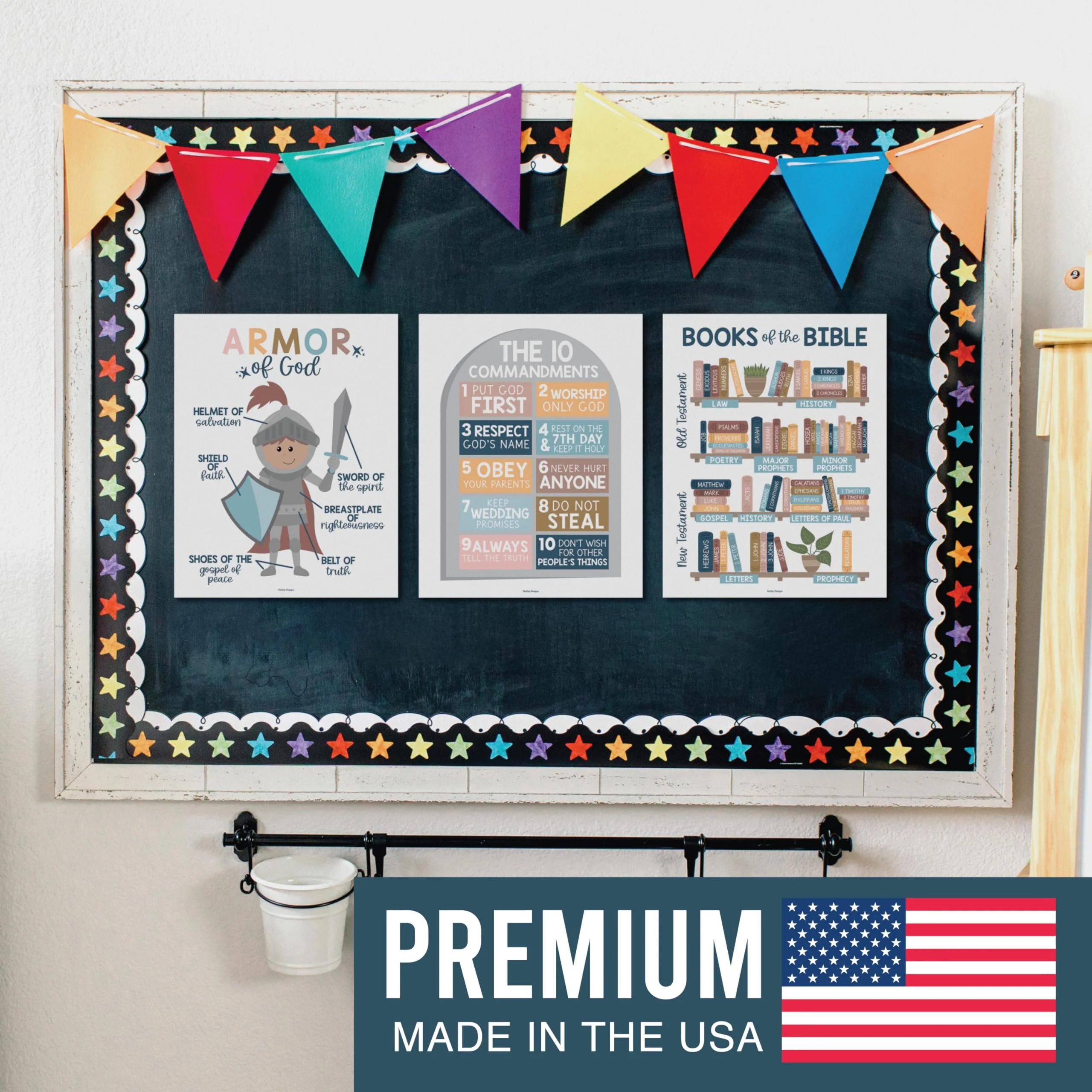 Bible Learning Kit, Boho 9 Poster Pack - Image 4