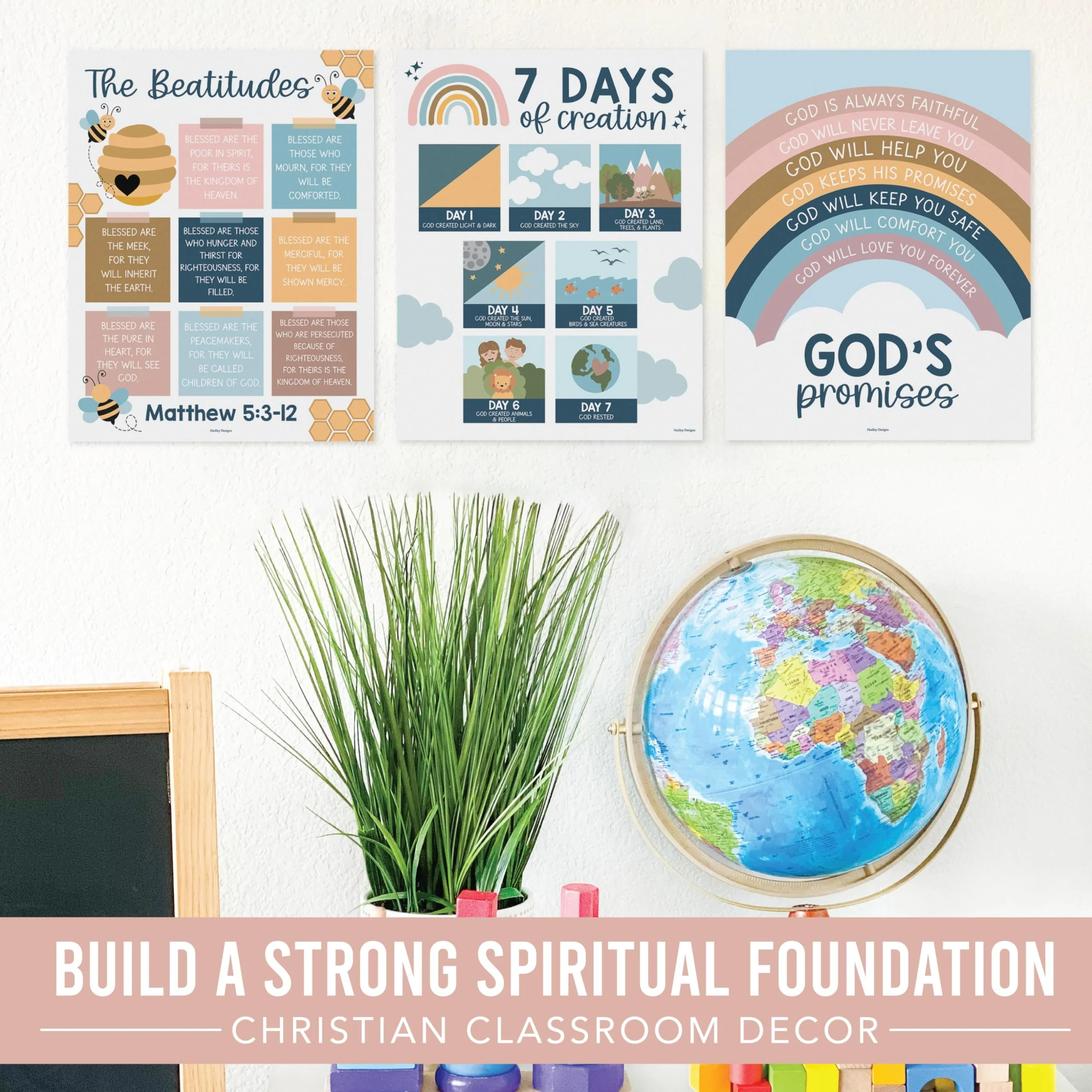 Bible Learning Kit, Boho 9 Poster Pack - Image 7