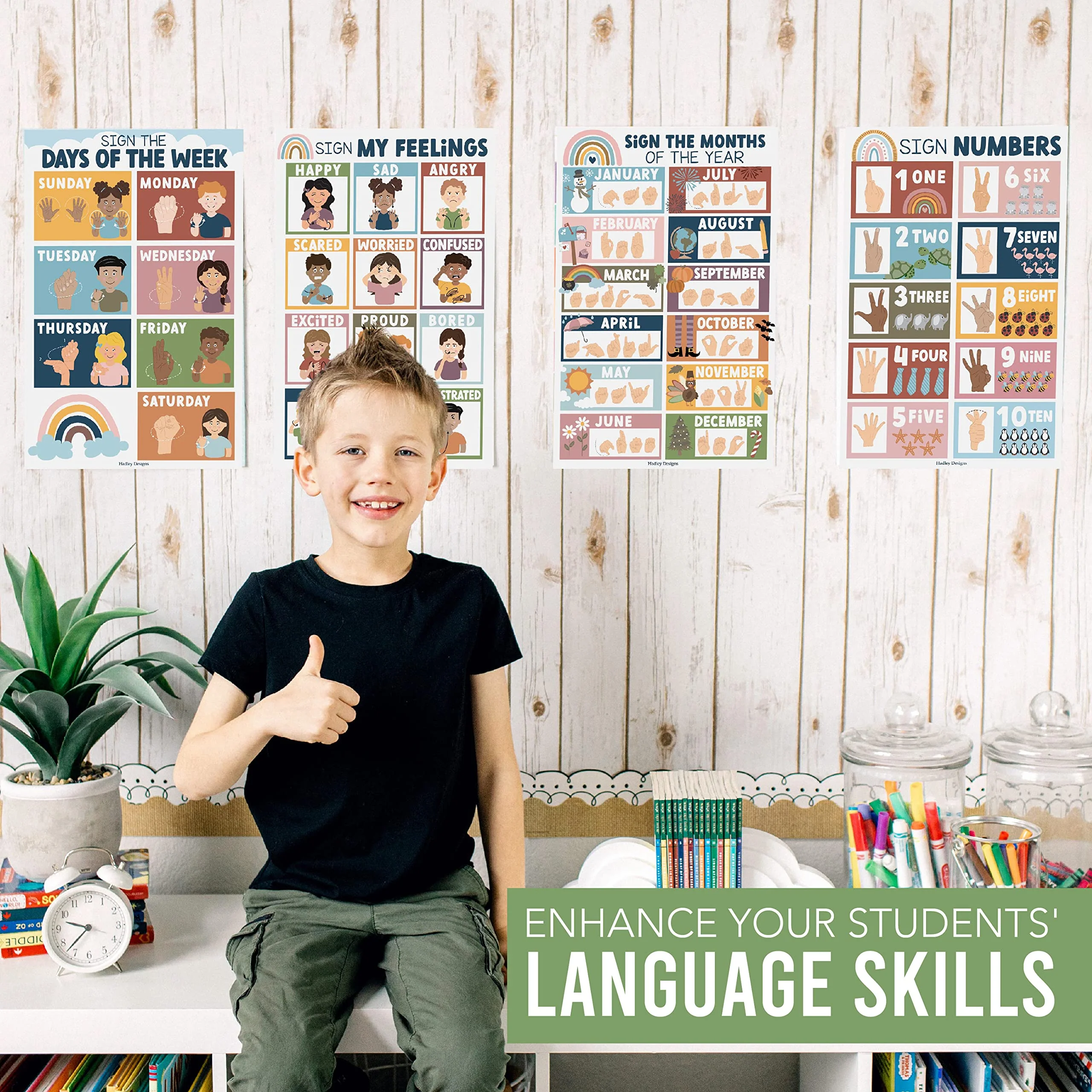 Boho - American Sign Language Posters - Image 7