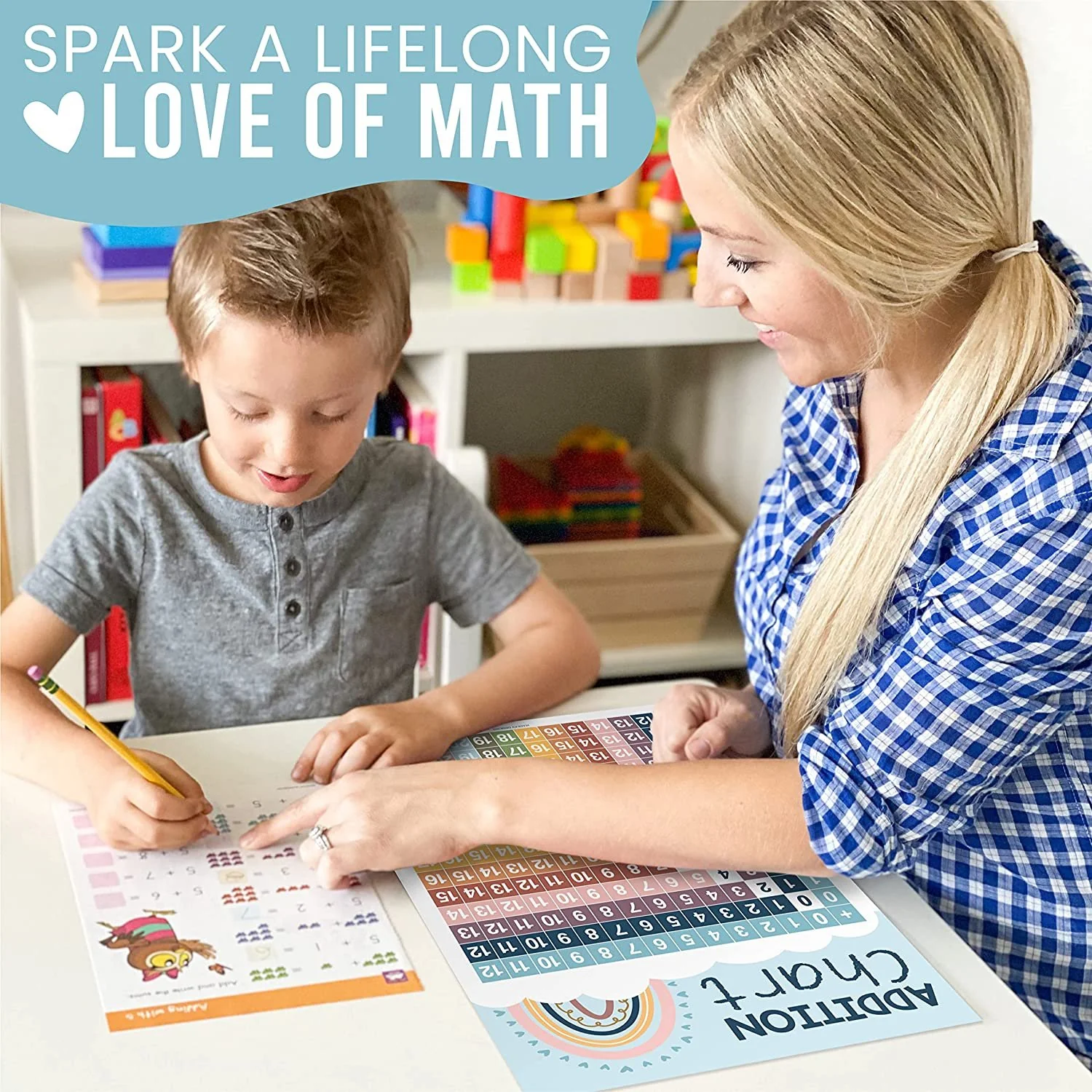 Math Whiz All-In-One Bundle: Boho 12 Poster Pack - Image 4
