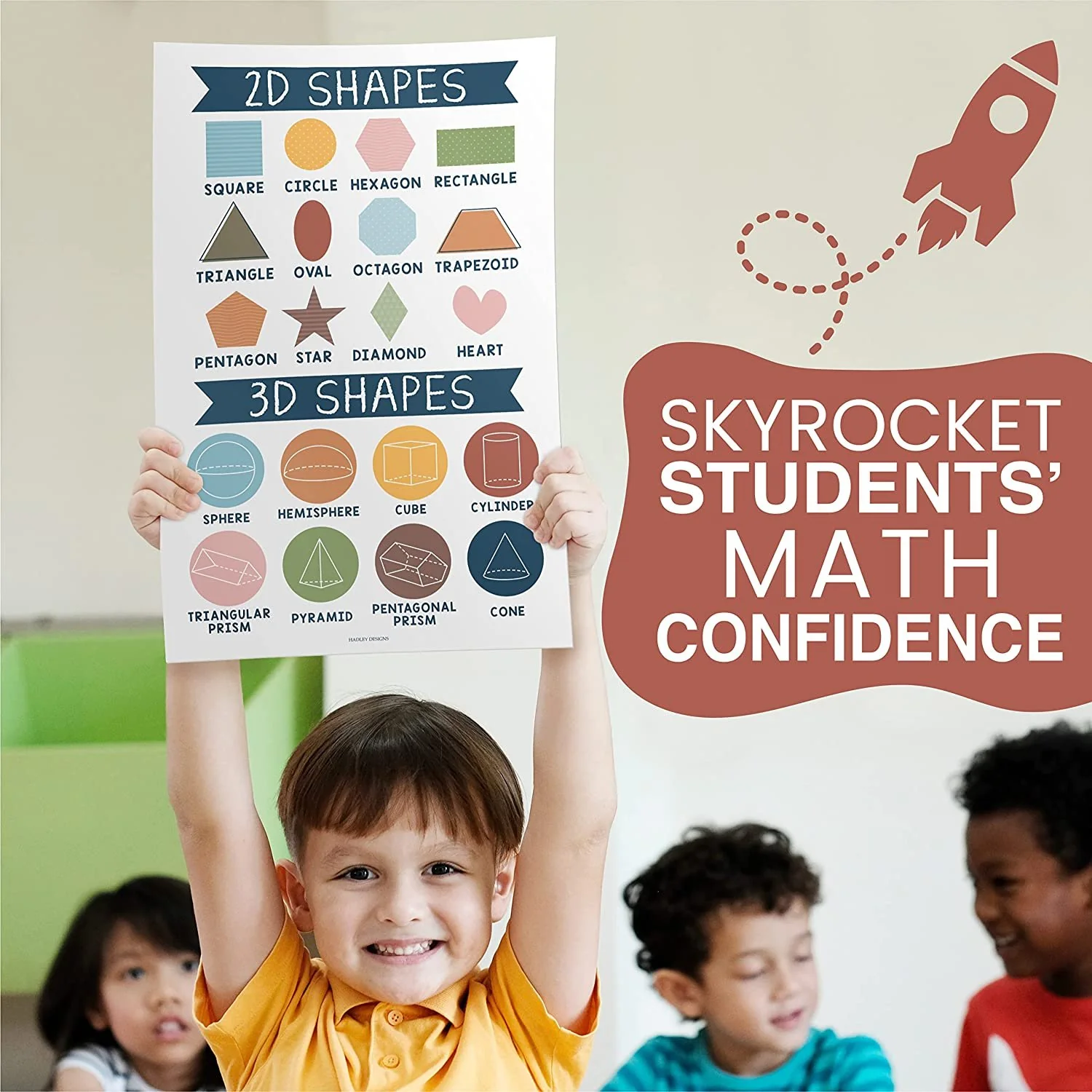 Math Whiz All-In-One Bundle: Boho 12 Poster Pack - Image 6