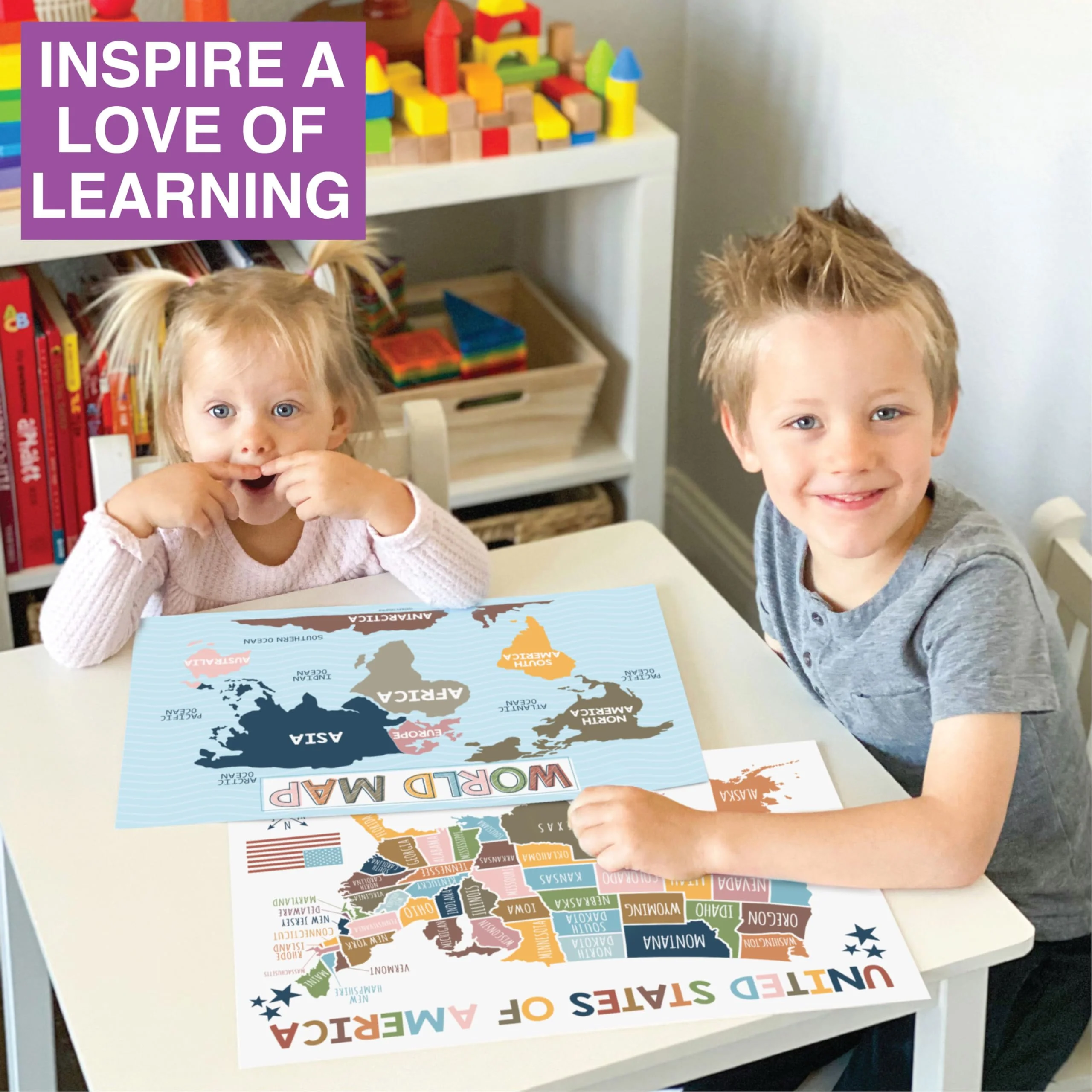 PreK Early Learning Kit: Boho 16 Poster Pack - Image 8