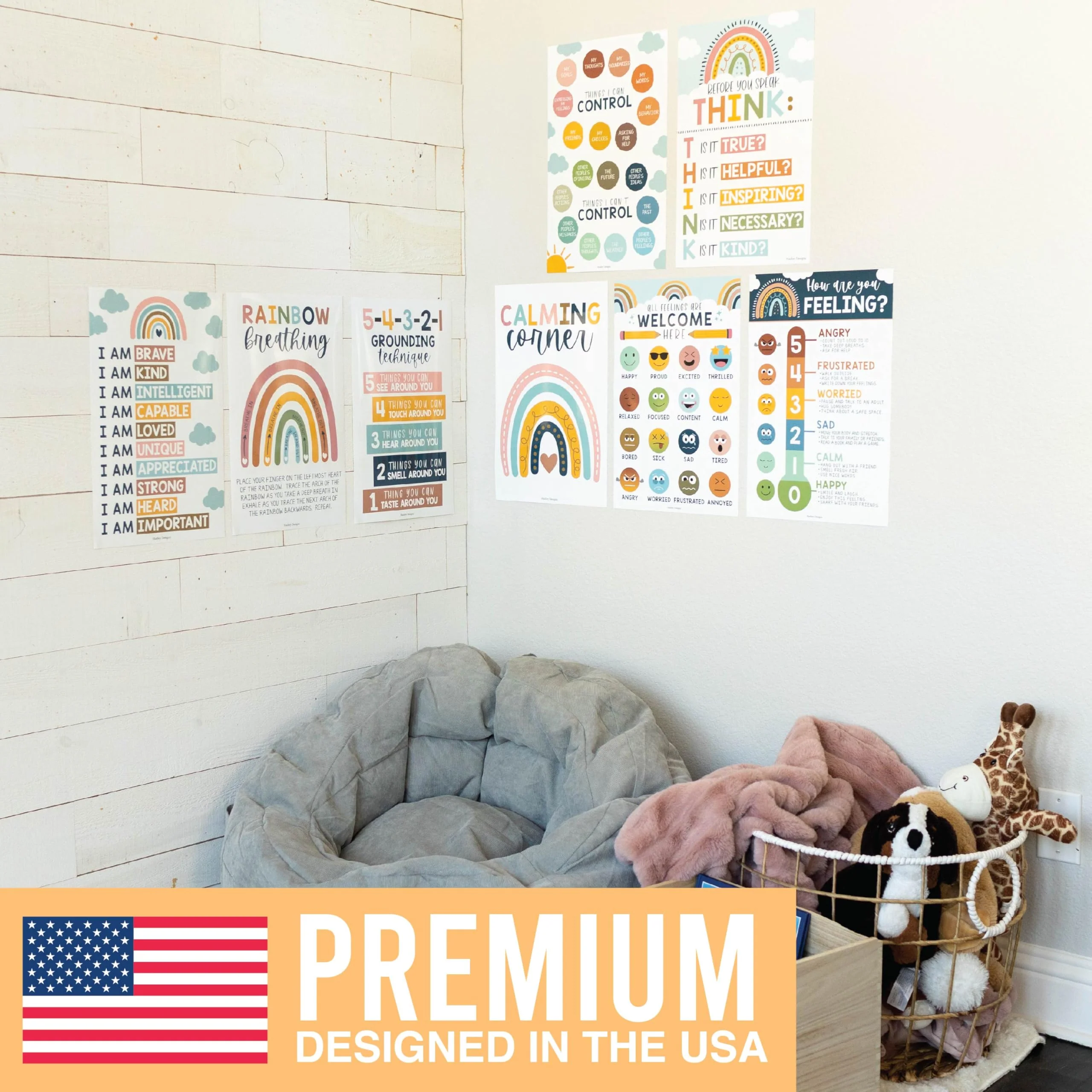 Calming Corner Kit: Boho 8 Poster Pack - Image 5