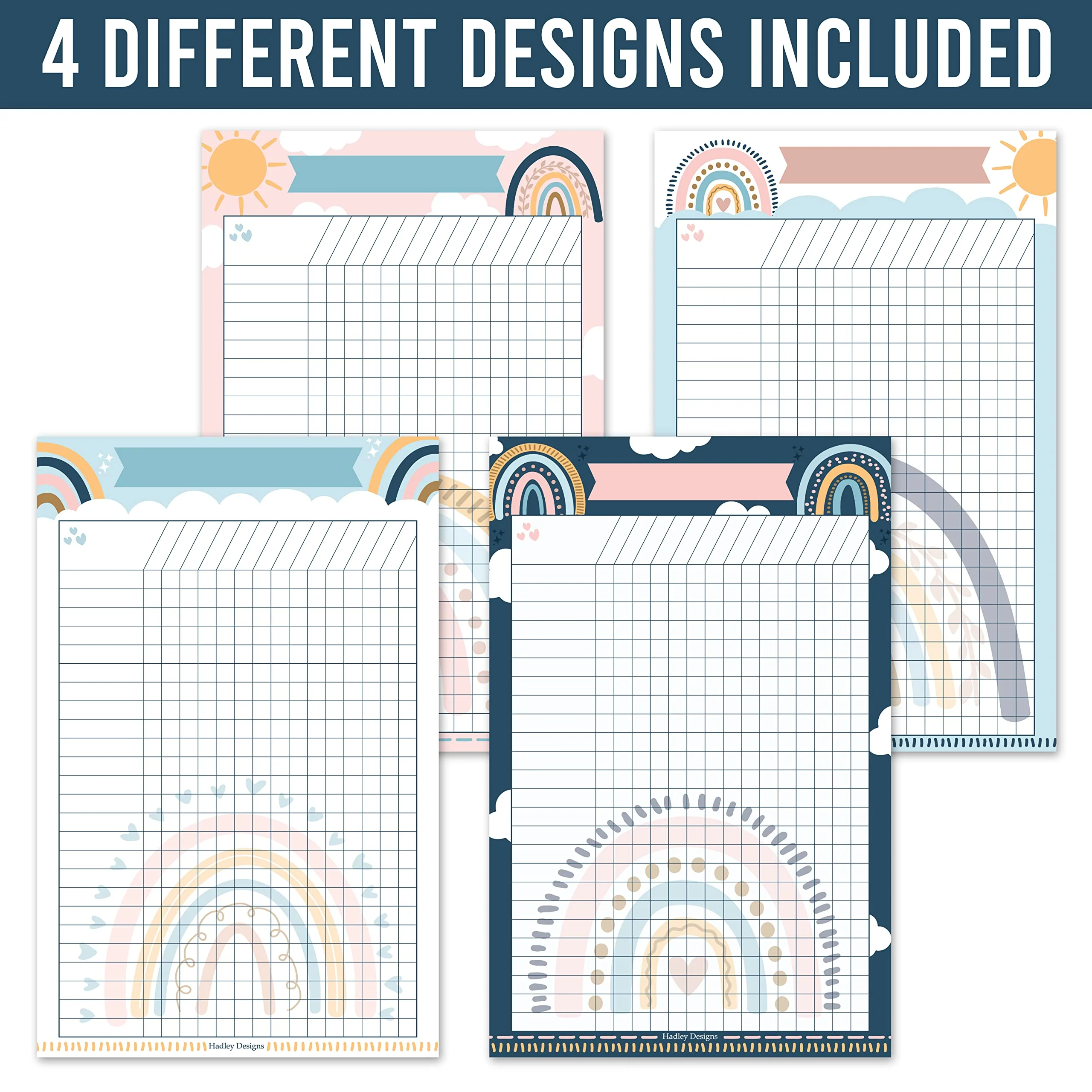 Homework Tracker Kit: Boho 4 Pack - Image 2