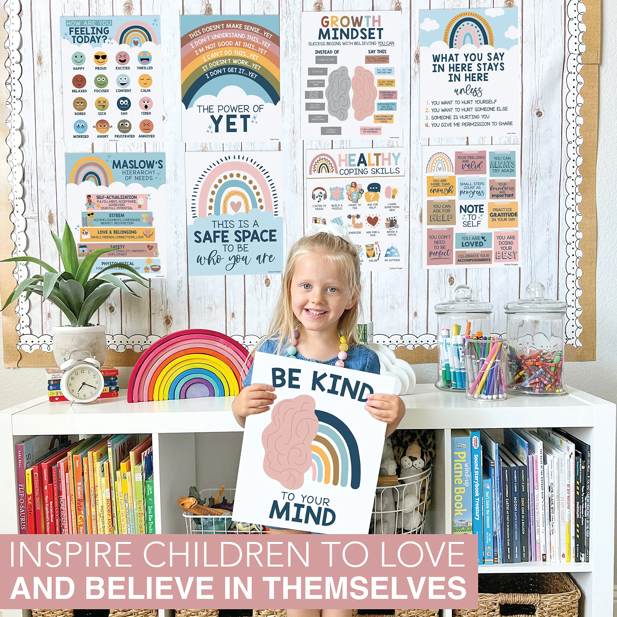 Mental Health Kit: Boho 9 Poster Pack - Image 6