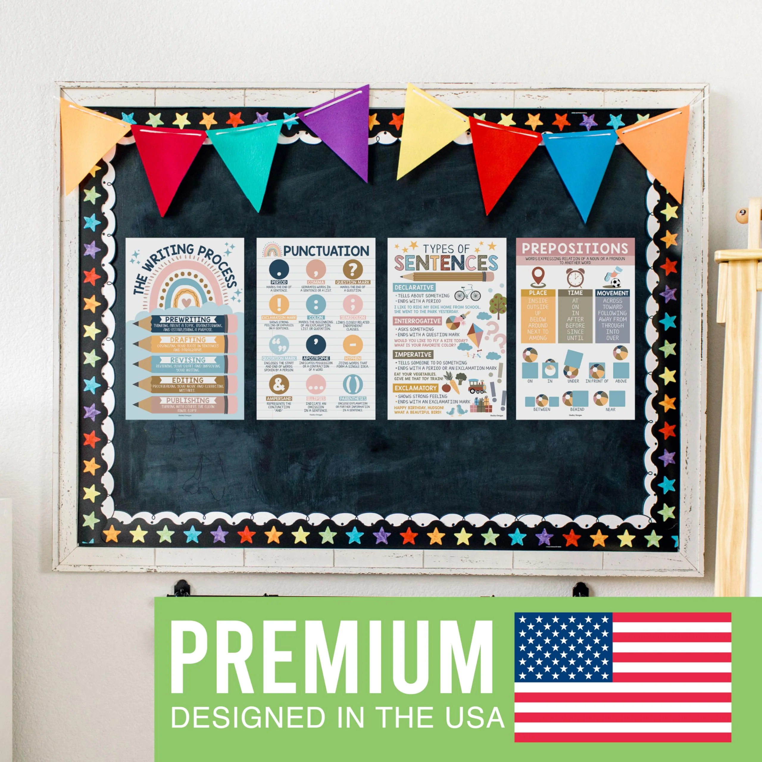 Parts of Speech Kit: Boho 12 Poster Pack - Image 8