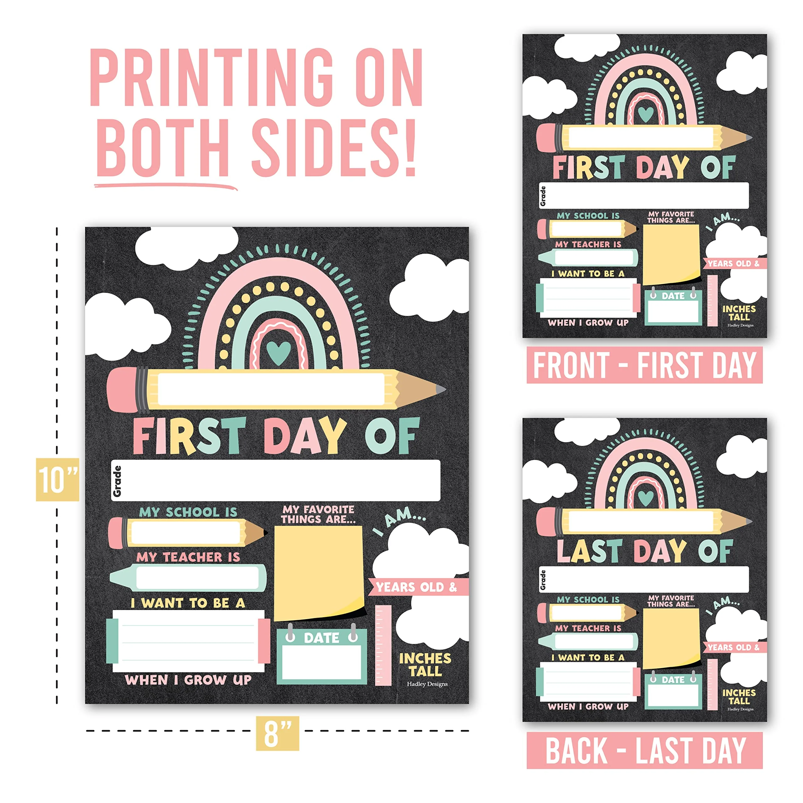 Back to School Signs: Boho 10 Pack - Image 4