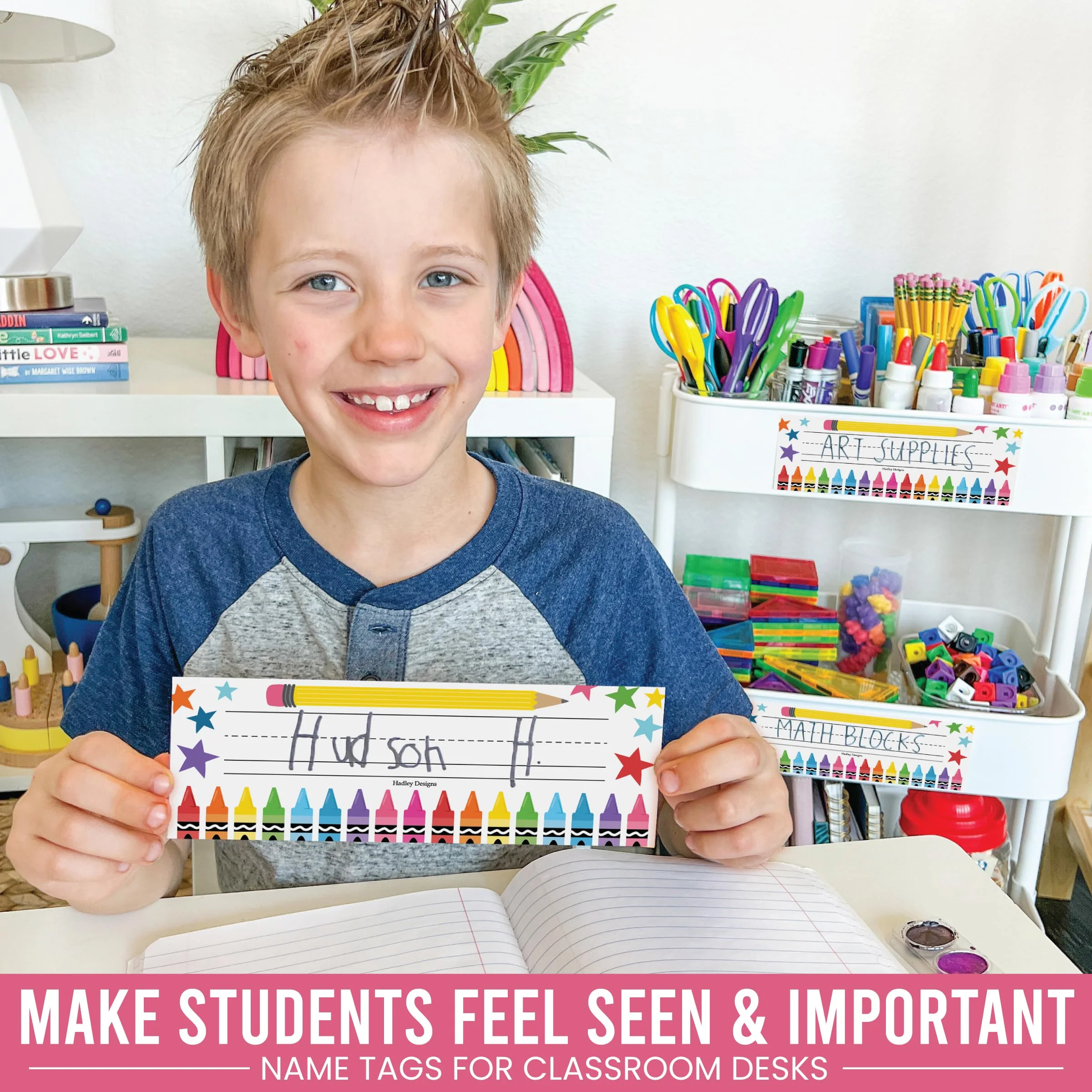 Classroom Labels, Colorful Pack of 25 - Image 2