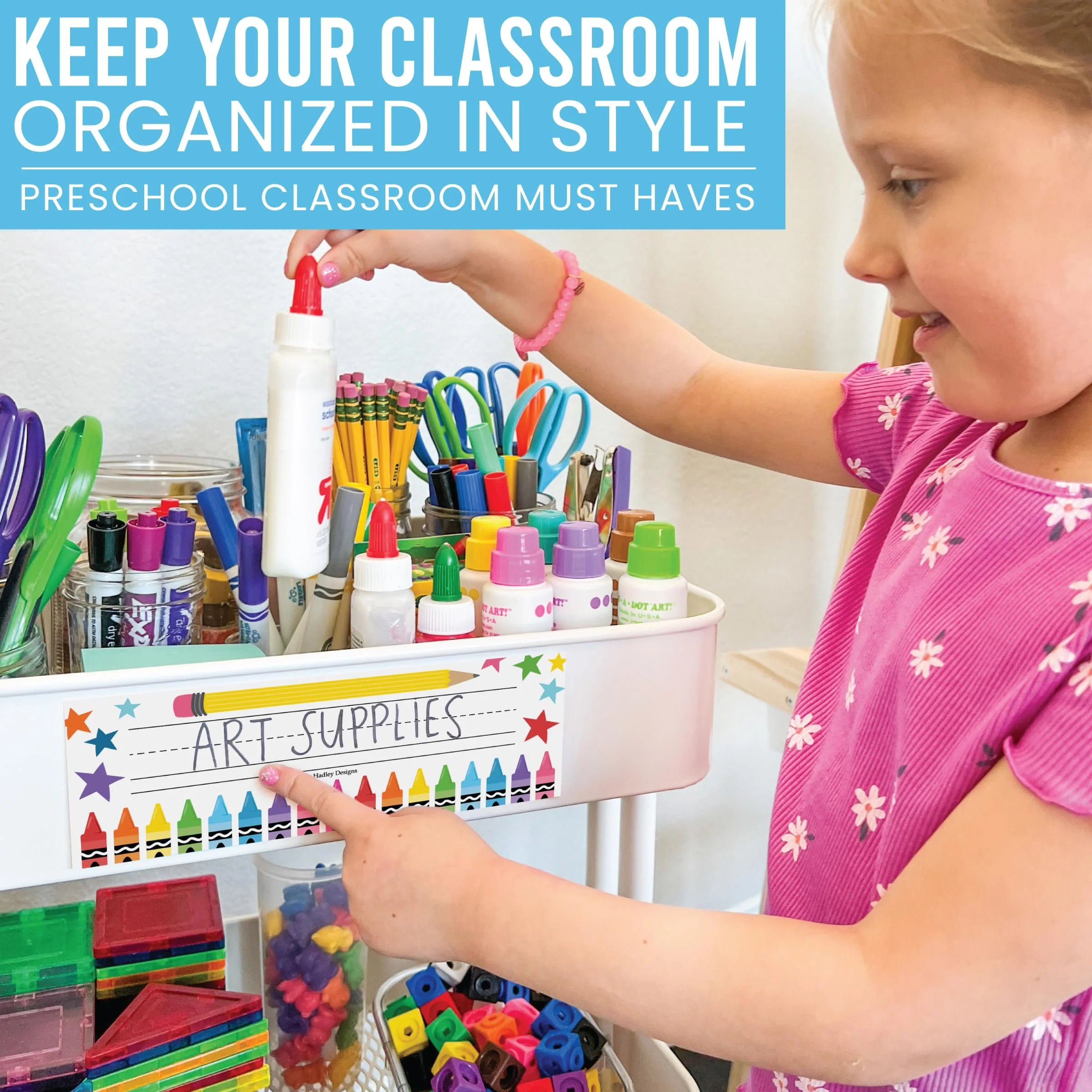 Classroom Labels, Colorful Pack of 25 - Image 6