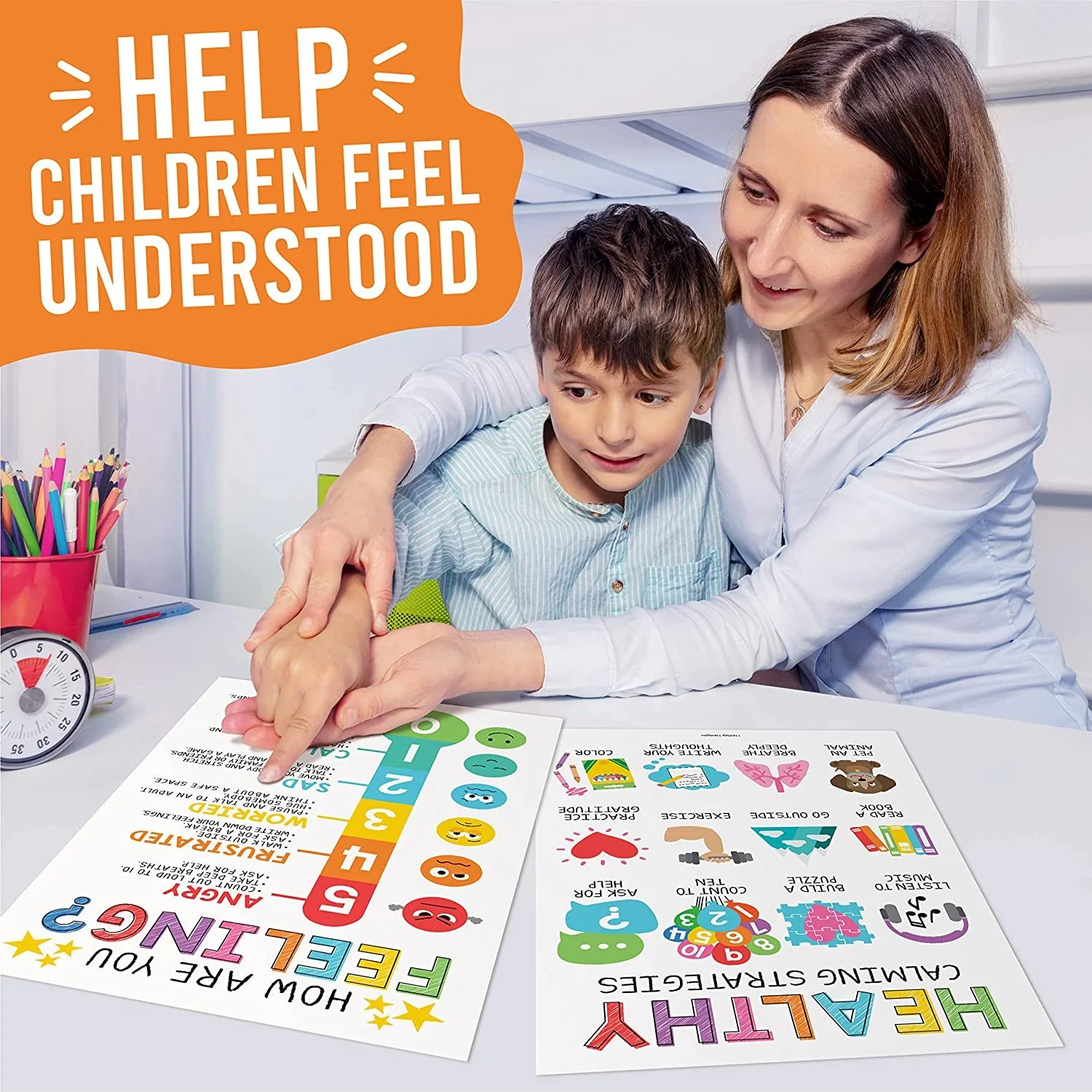 Emotional Intelligence Growth Kit: Colorful 4 Poster Pack - Image 5