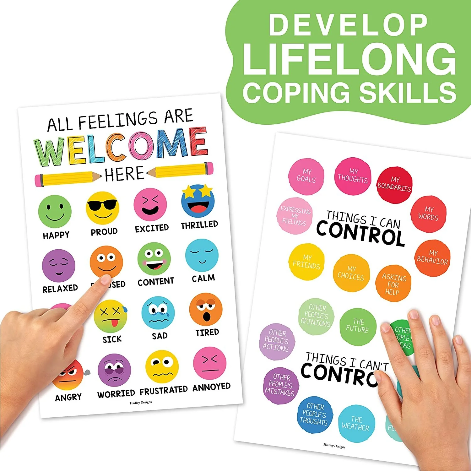 Emotional Intelligence Growth Kit: Colorful 4 Poster Pack - Image 6