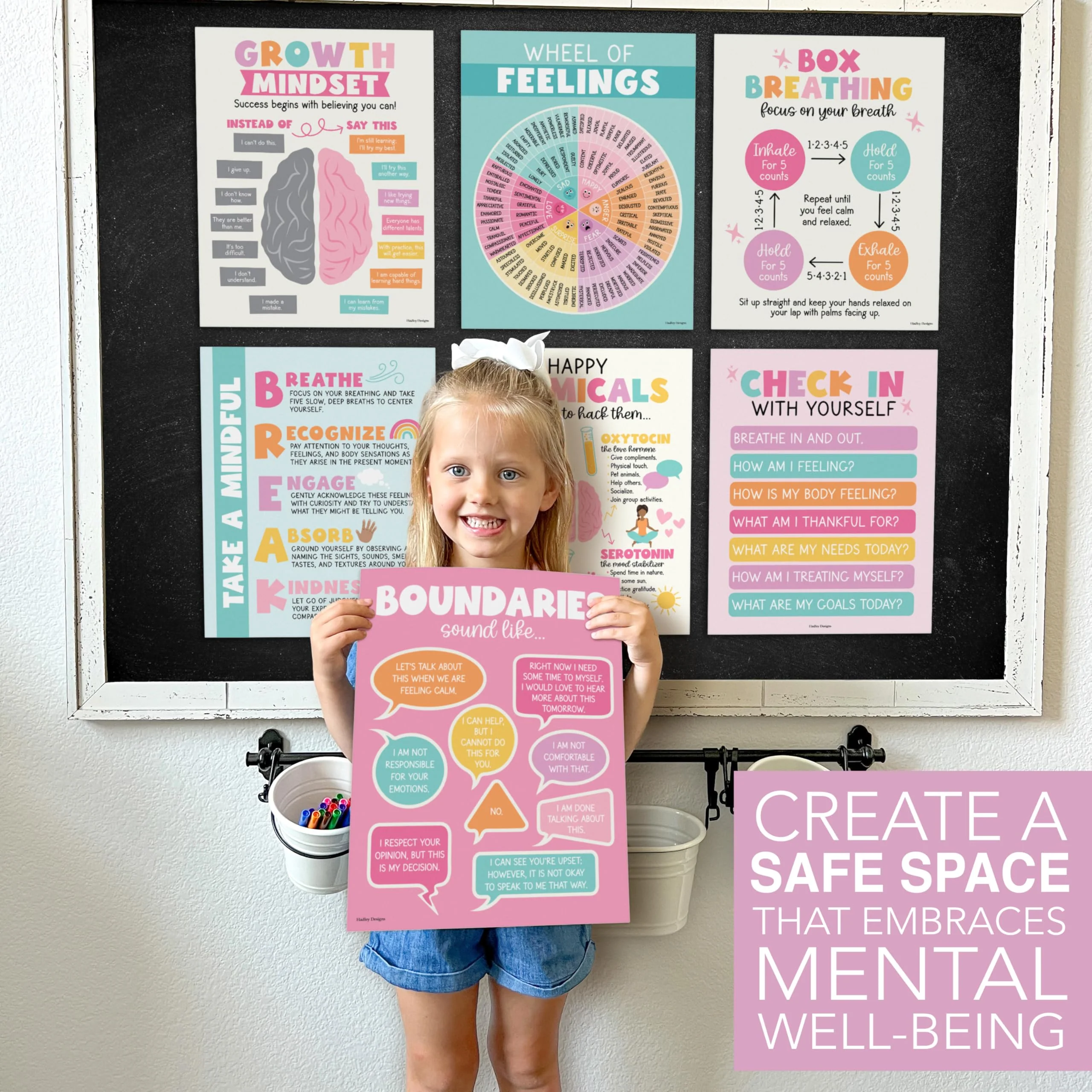 Colorful Pastel Mental Health Posters - Image 4