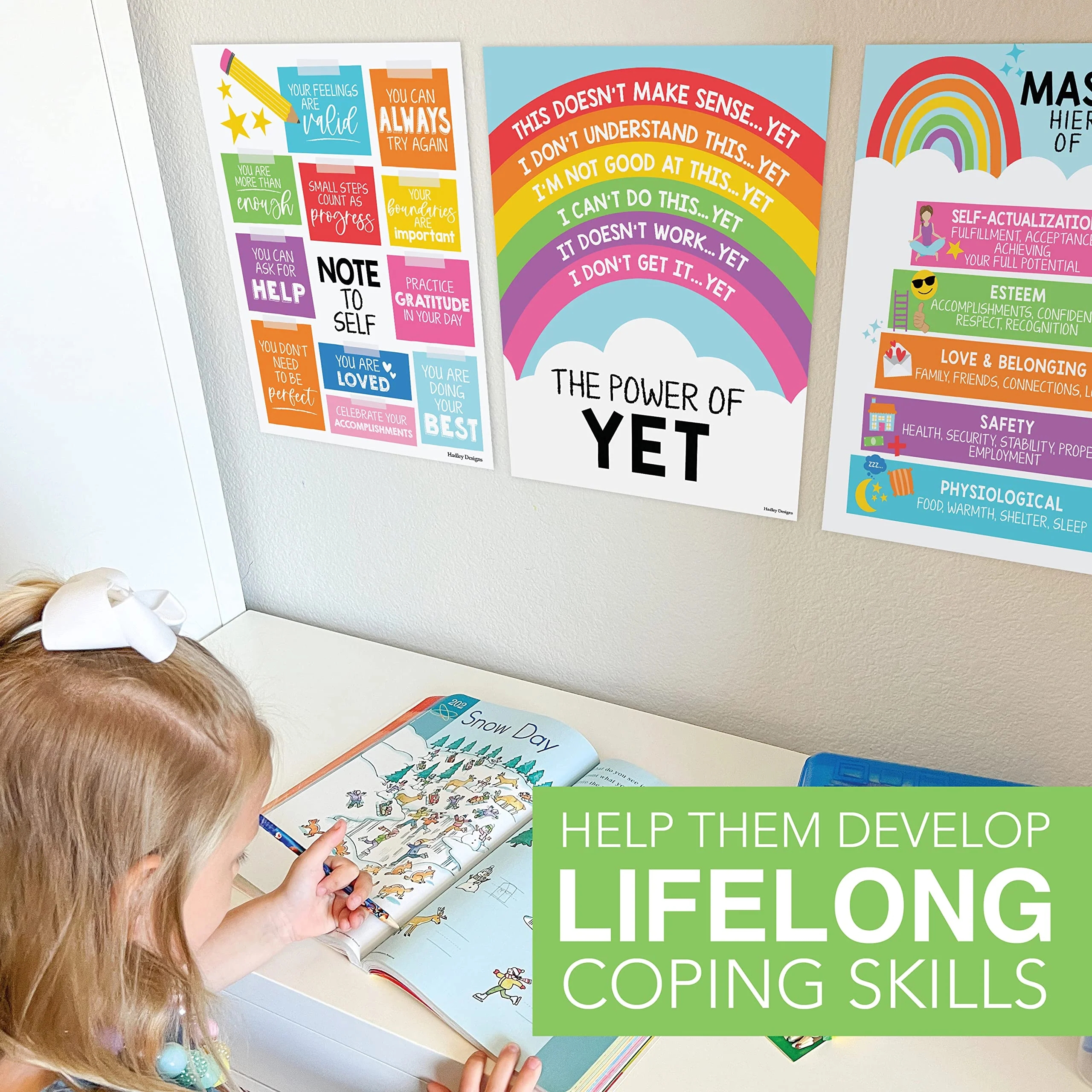Mental Health Kit: Colorful 9 Poster Pack - Image 7
