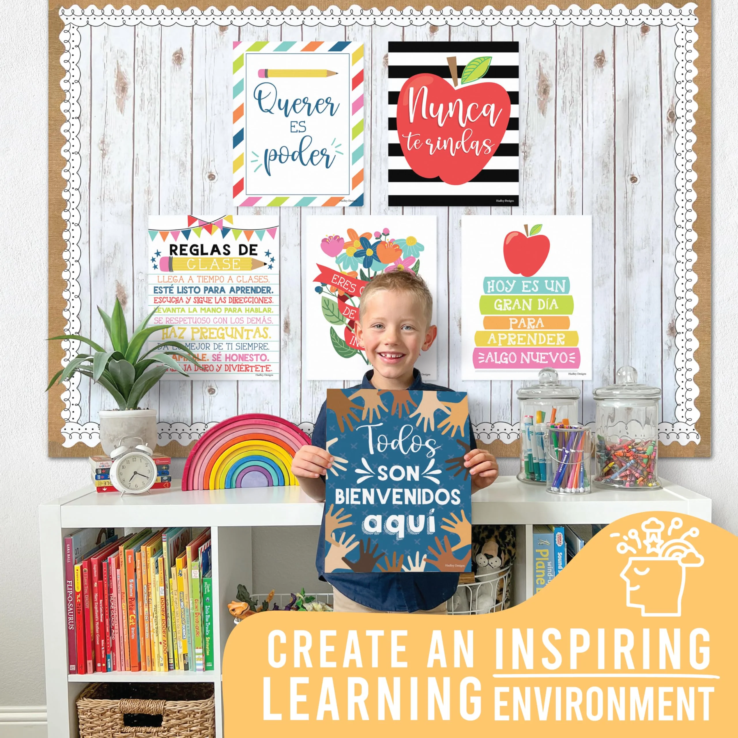 Colorful Spanish Motivational Classroom Posters - Image 4