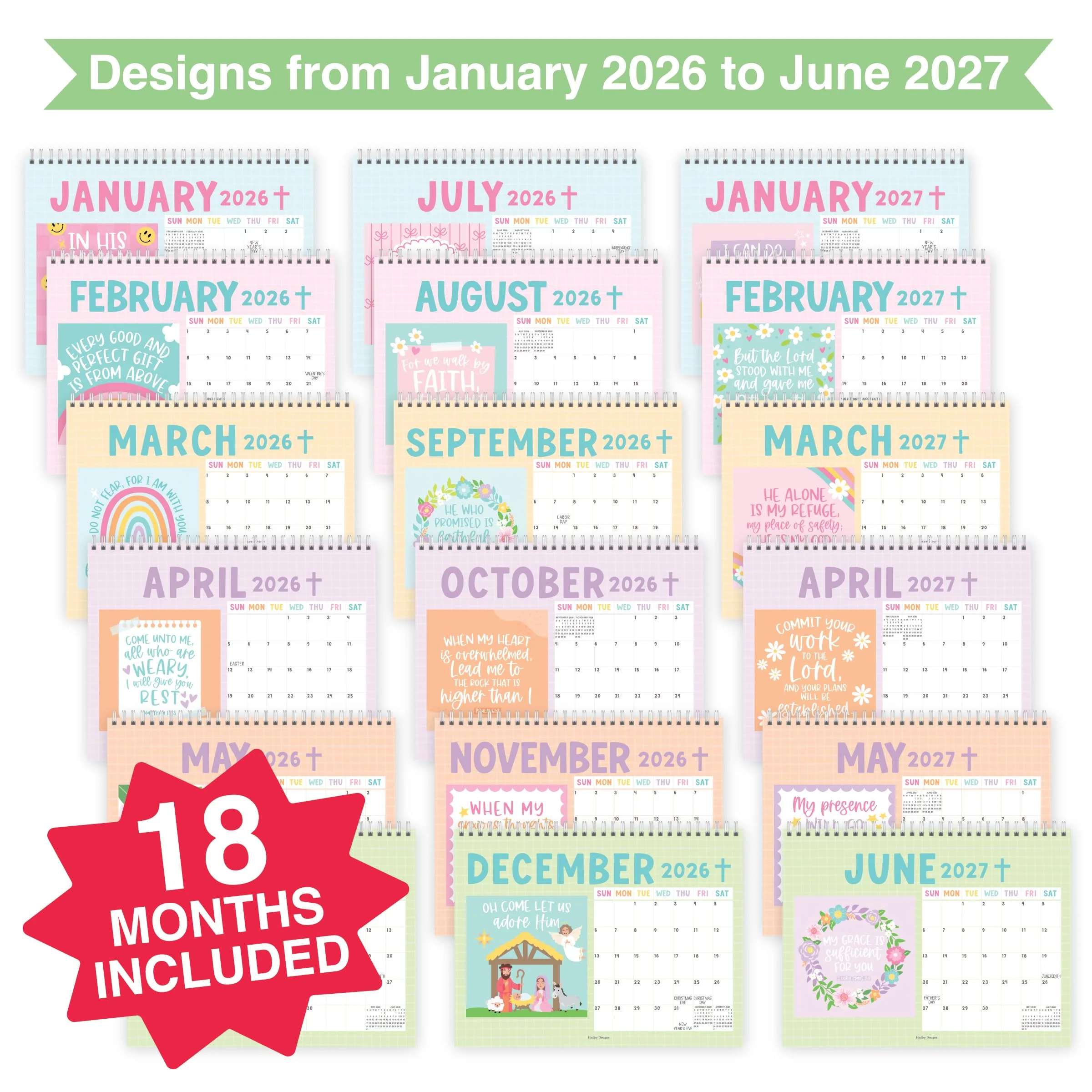 Faith Flip Desk Calendar | 2026-2027 - Image 4