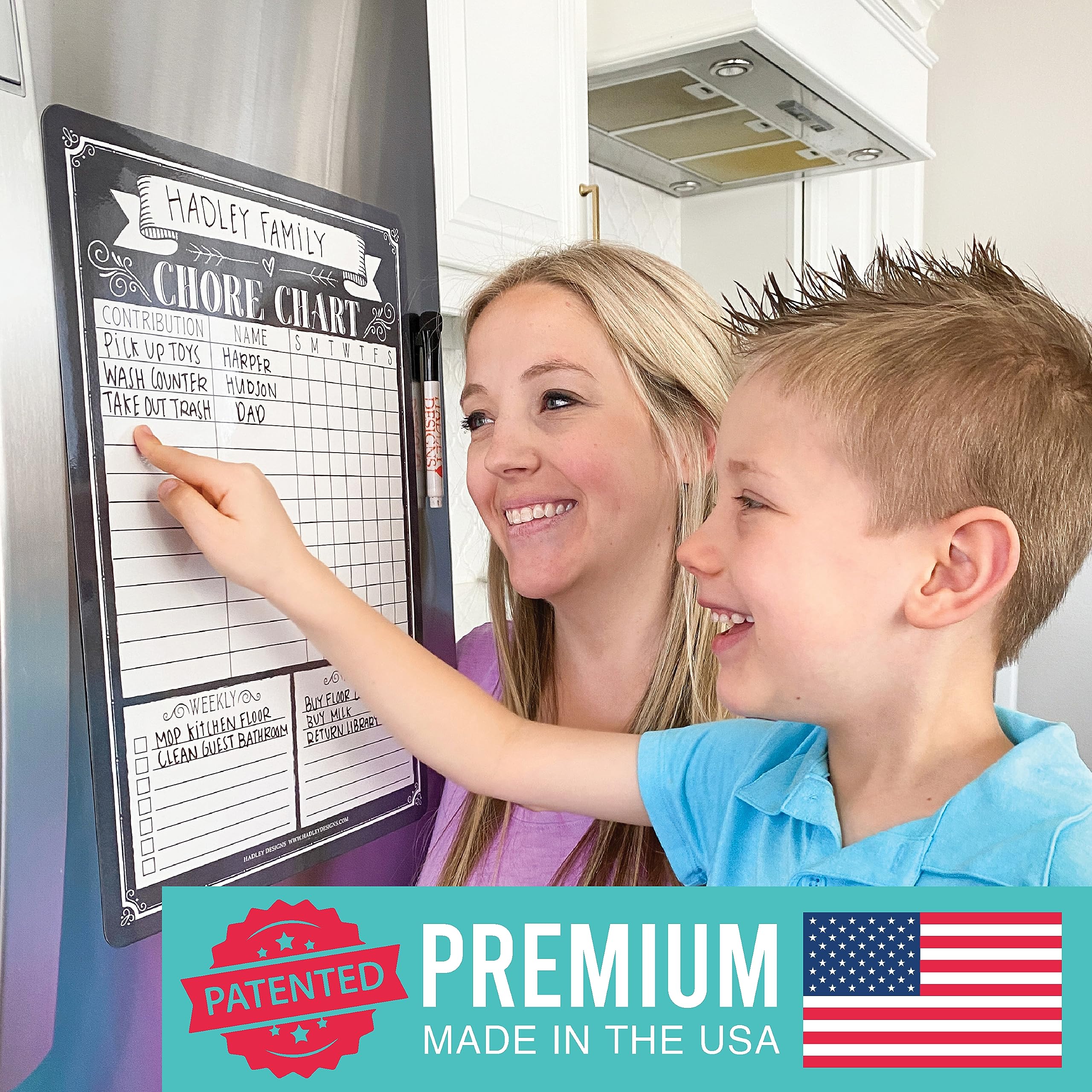 Magnetic Family Chore Chart + Bonus Gifts - Image 3