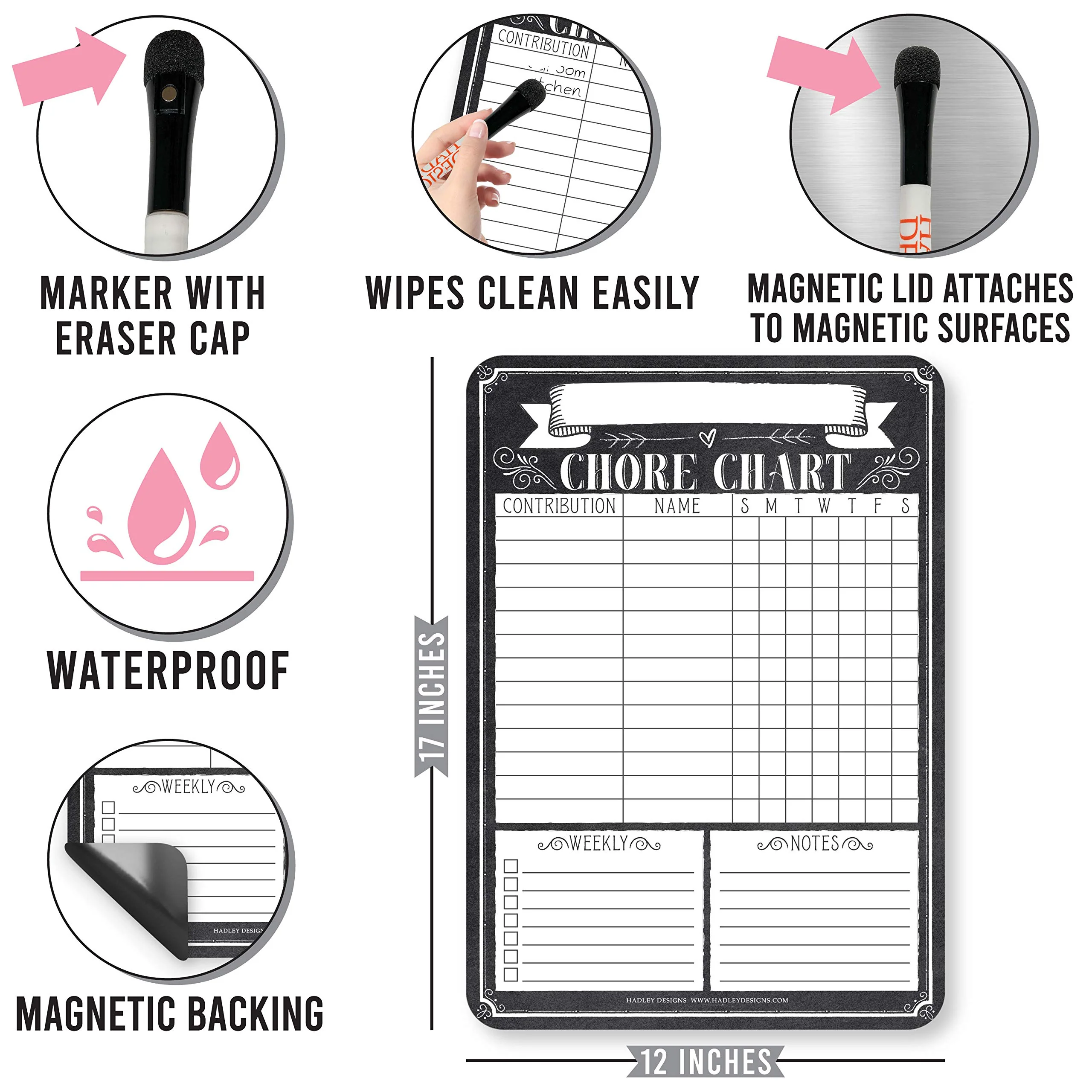 Magnetic Family Chore Chart + Bonus Gifts - Image 4