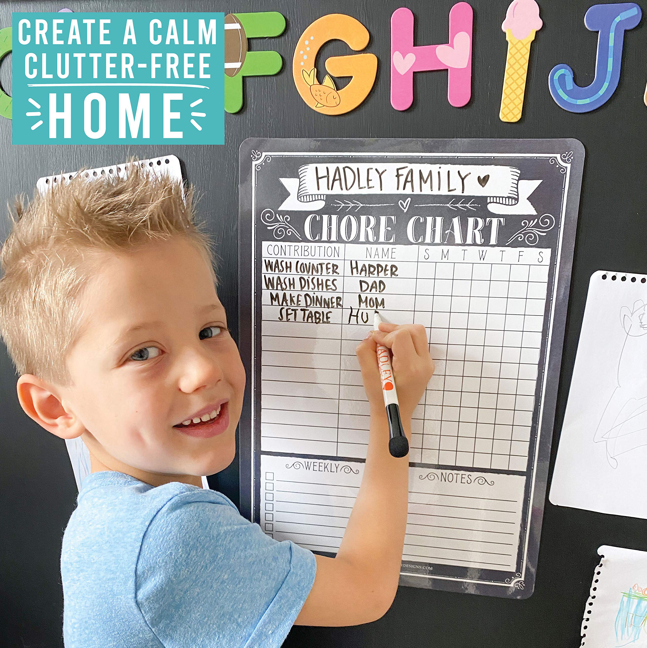 Magnetic Family Chore Chart + Bonus Gifts - Image 8