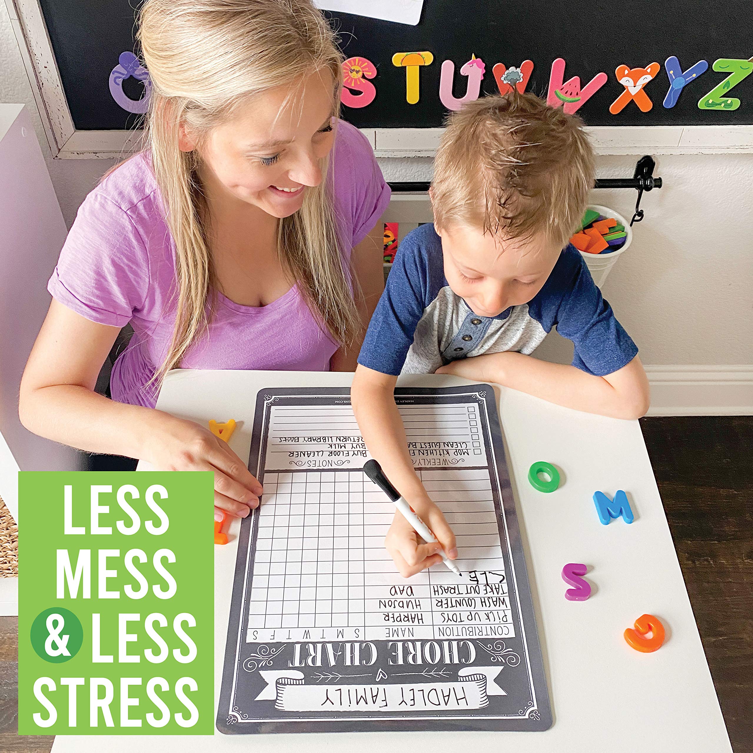 Magnetic Family Chore Chart + Bonus Gifts - Image 9