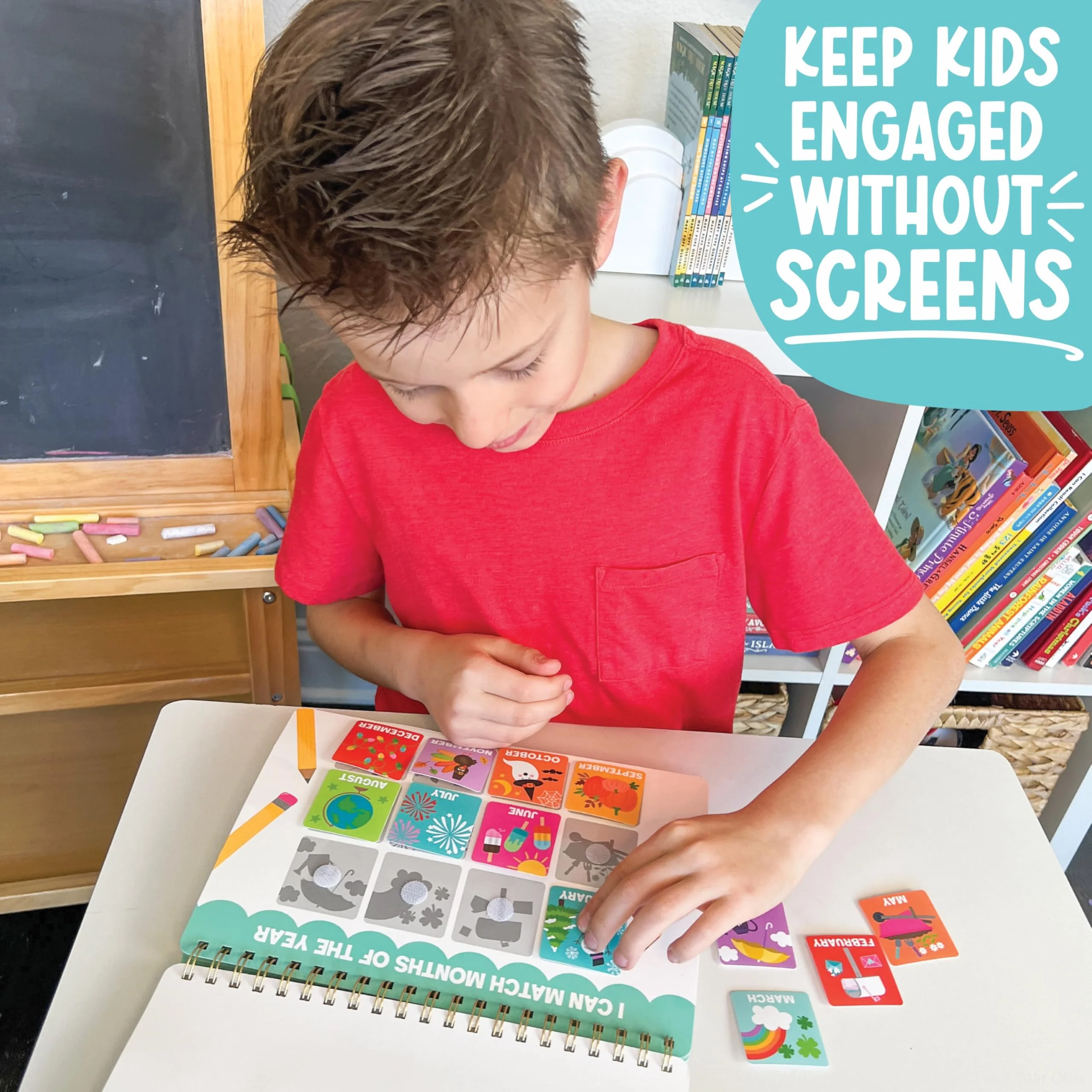 Kindergarten Prep Kit | Preschool Learning Toys 3-5 | Homeschool Toddler Activities Bundle Gift - Image 8