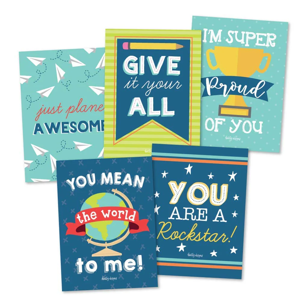 Lunchbox Encouragement Notes, Set of 25 - Image 3