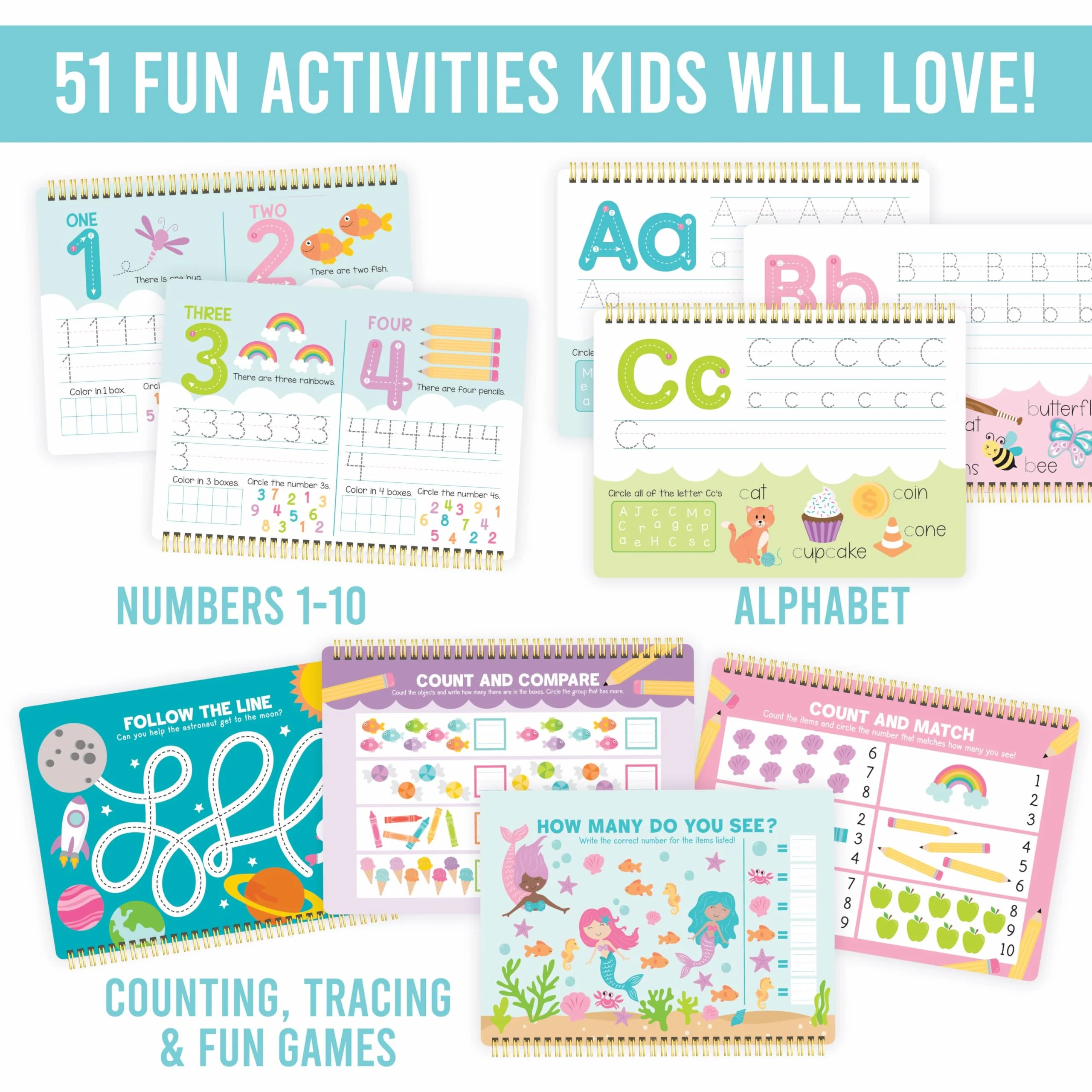 Magic Handwriting Workbook + Prek Busy Book Bundle - Image 4