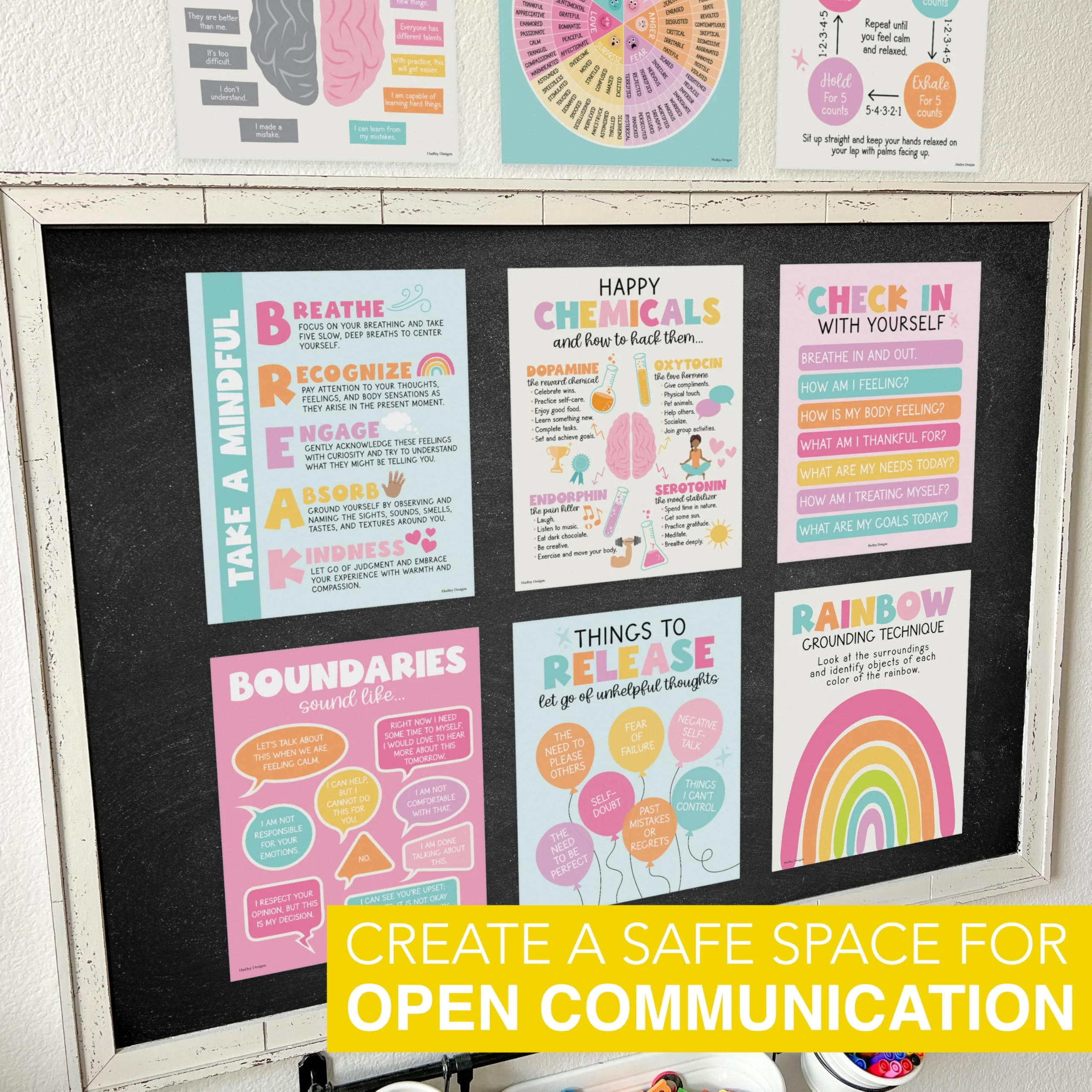 Colorful Pastel Mental Health Posters - Image 3
