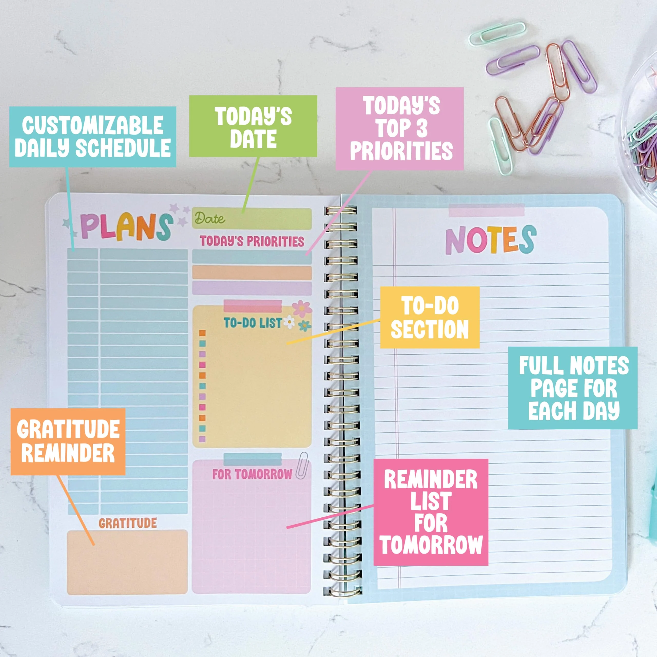 Pink Daily Planner - Image 3