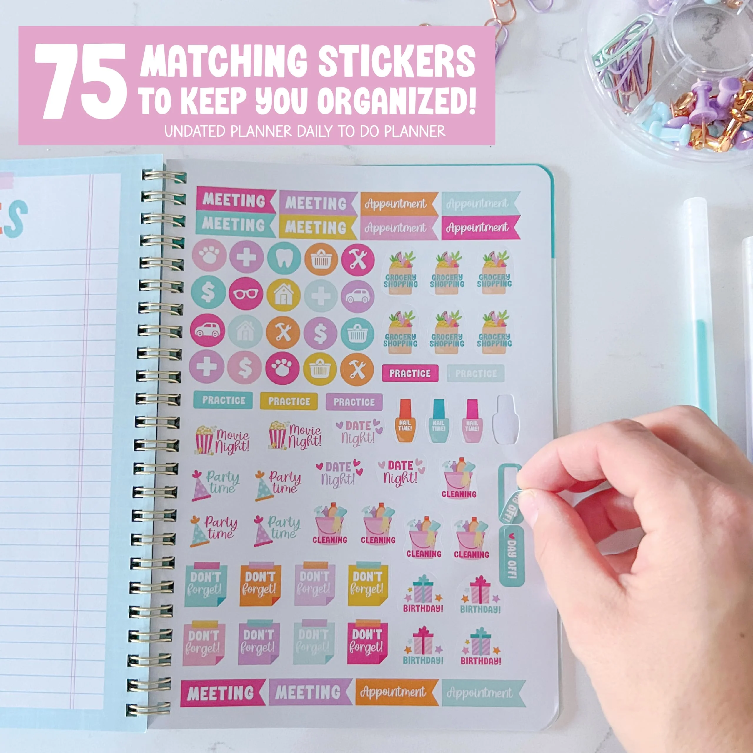 Pink Daily Planner - Image 4