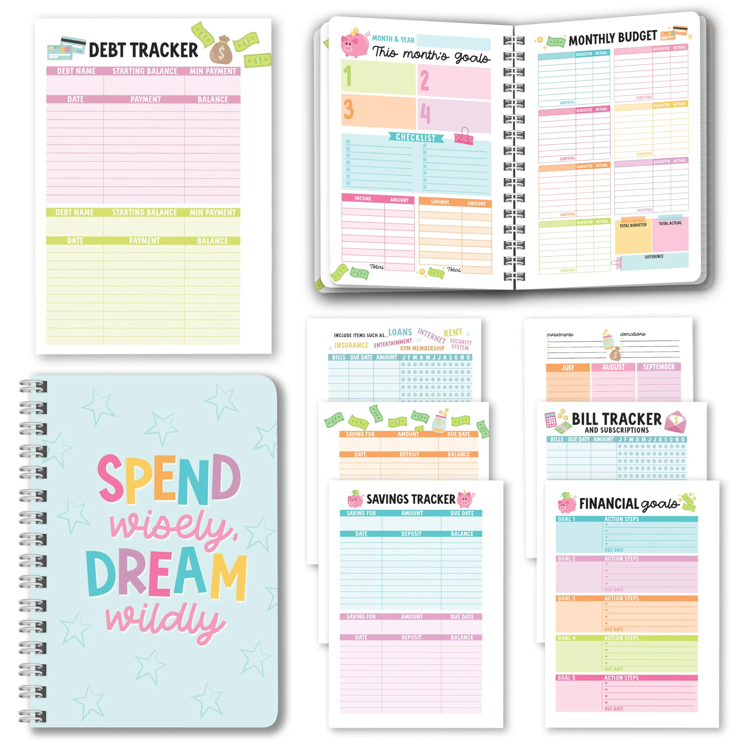 Mom's Monthly Budget Planner