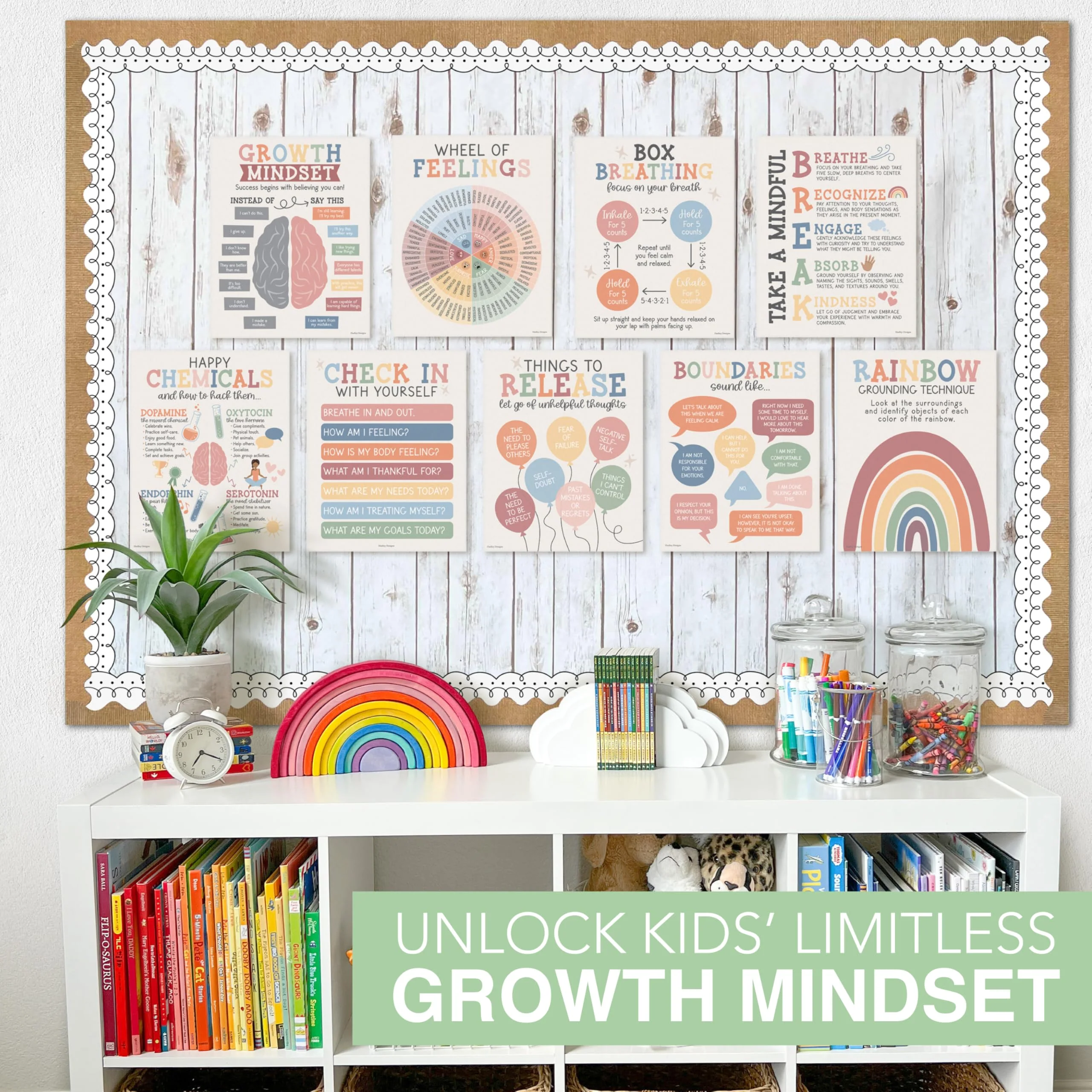 Muted Rainbow Mental Health Posters - Image 5