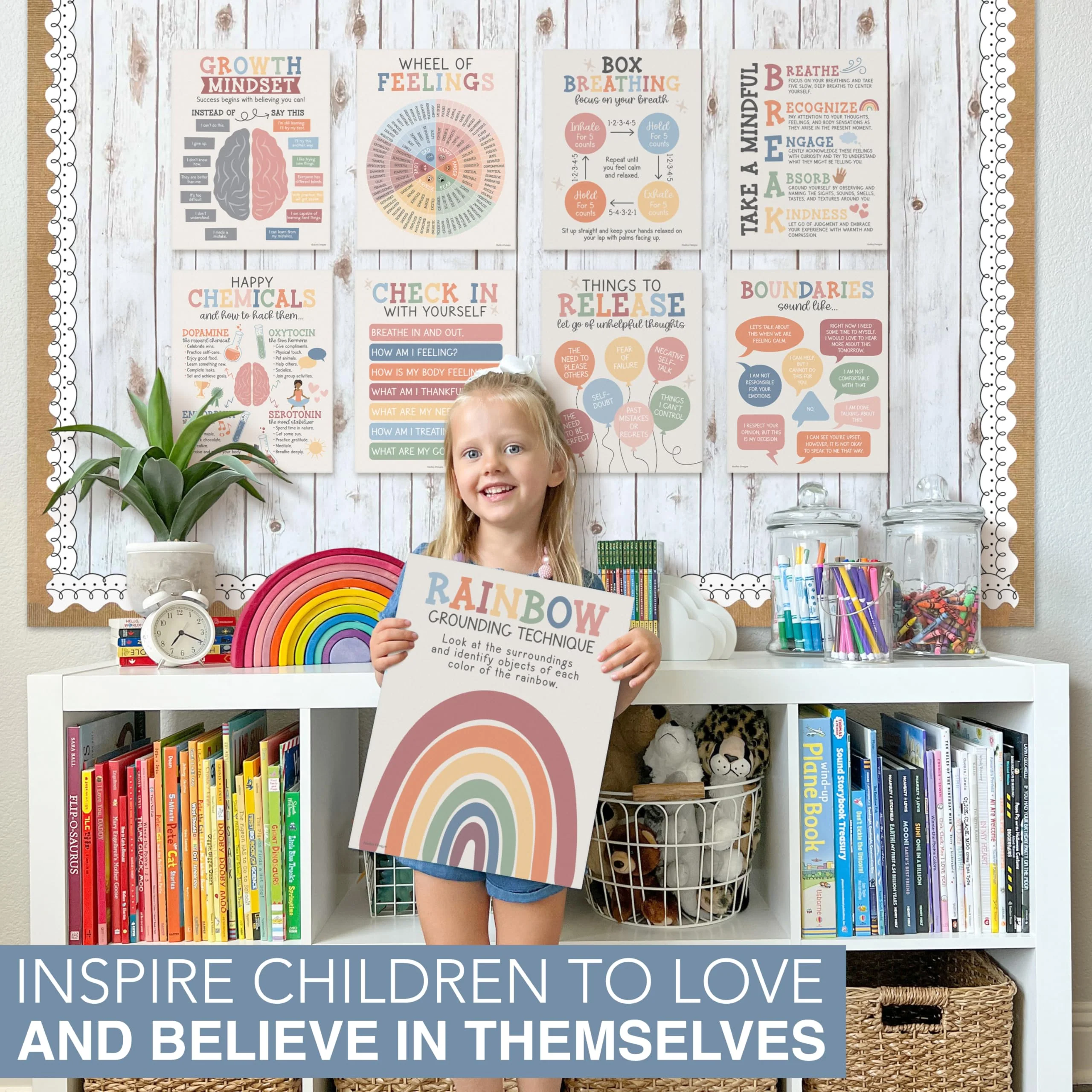Muted Rainbow Mental Health Posters - Image 6