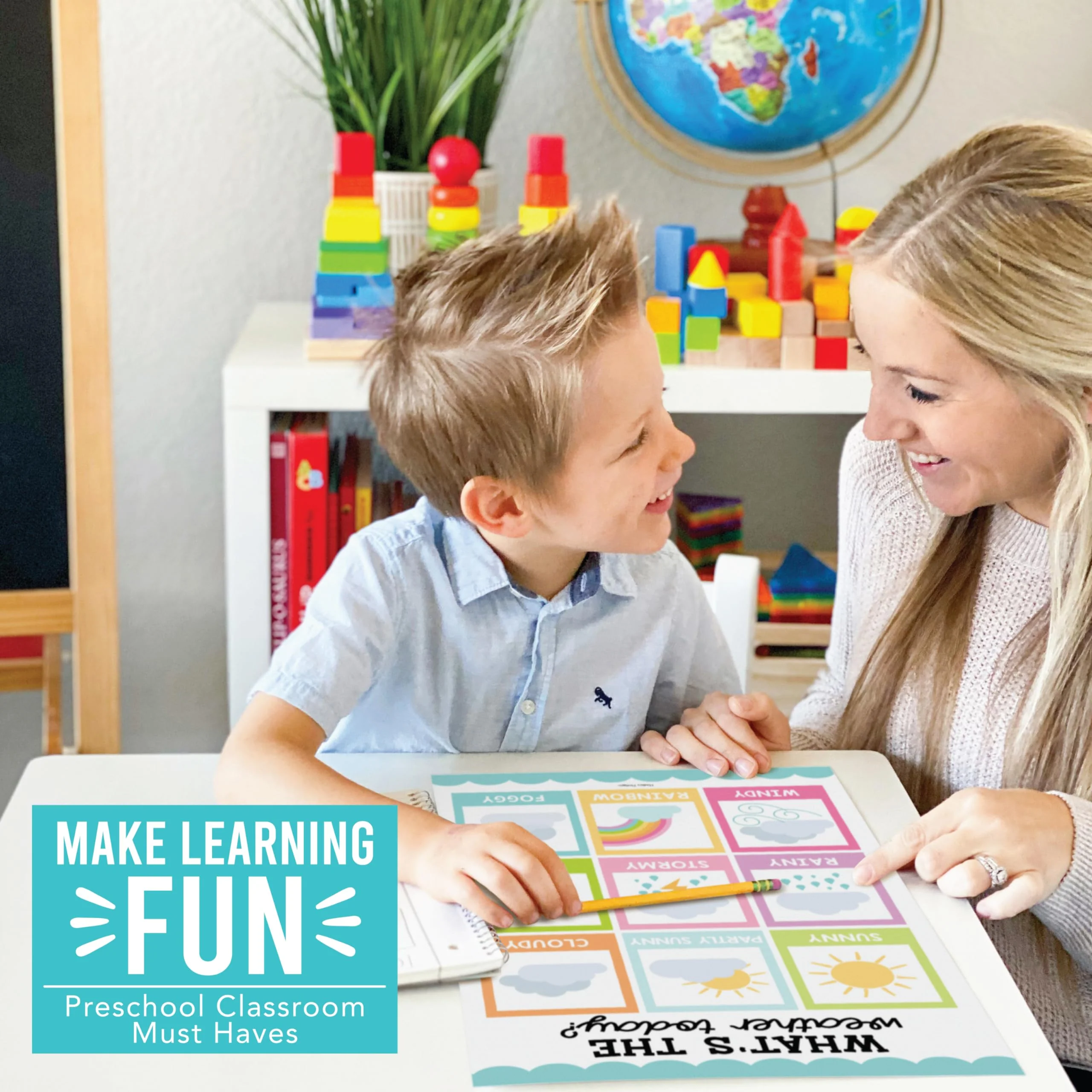 Preschool Head Start Kit, Colorful Pastel 16 Poster Pack - Image 2
