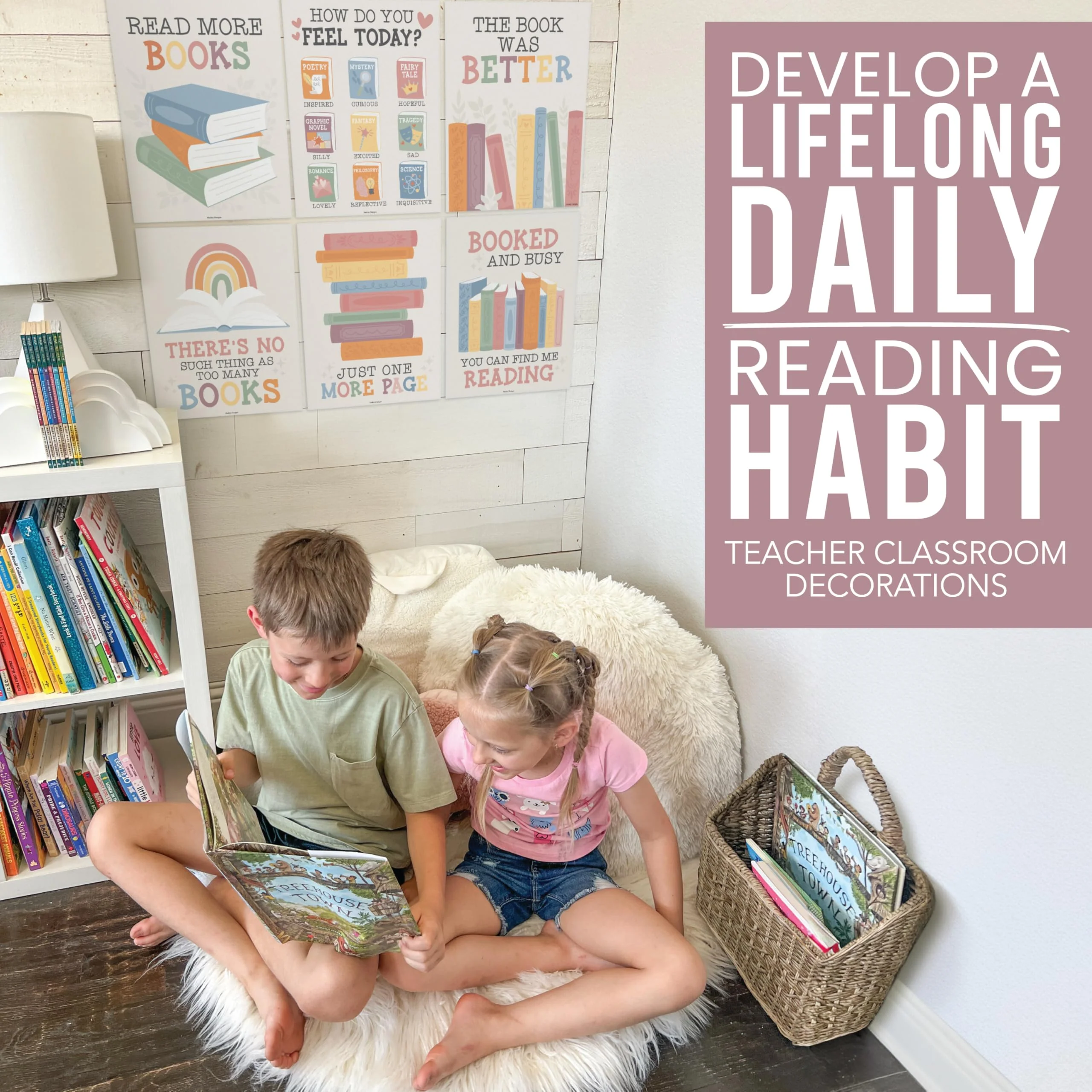 Reading Habit Builder Kit: Boho 6 Poster Pack - Image 7