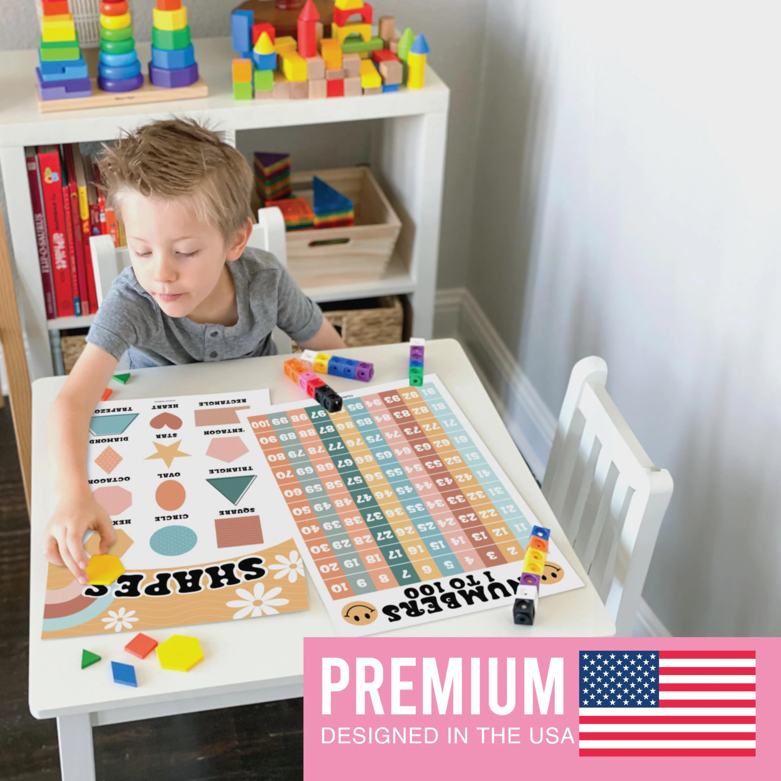 Preschool Head Start Kit, Retro 16 Poster Pack - Image 7