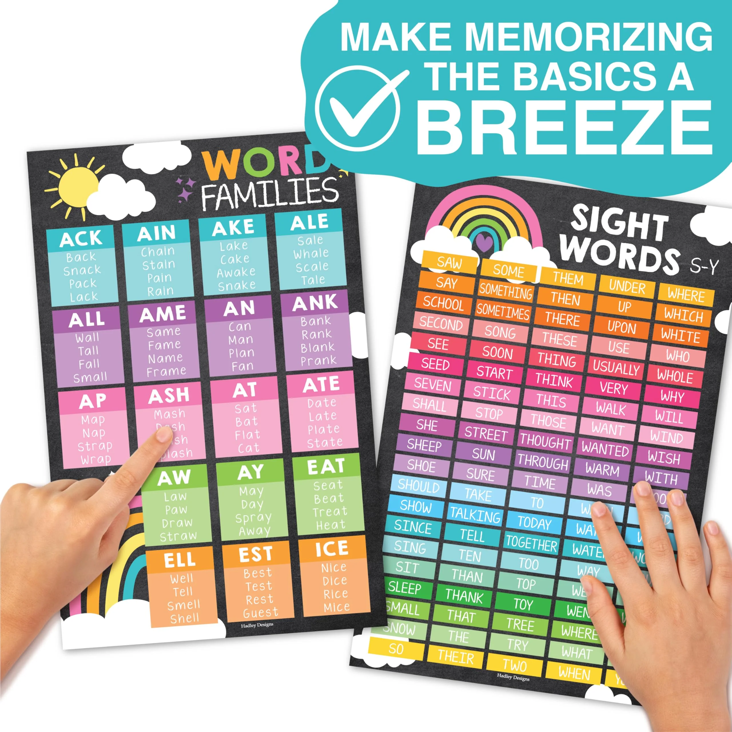 Sight Words Reading Kit | 9 Poster Pack - Image 17